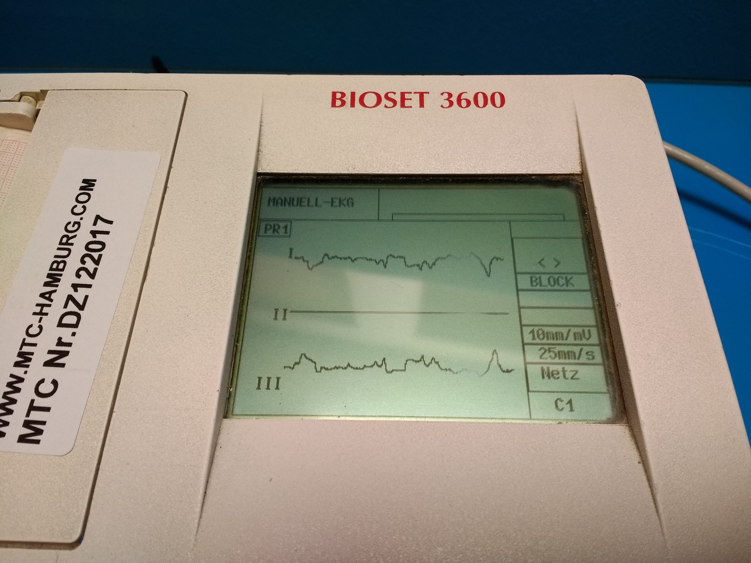 BIOSET 3600 EKG 3/6 KANÄLE thumbnail 3