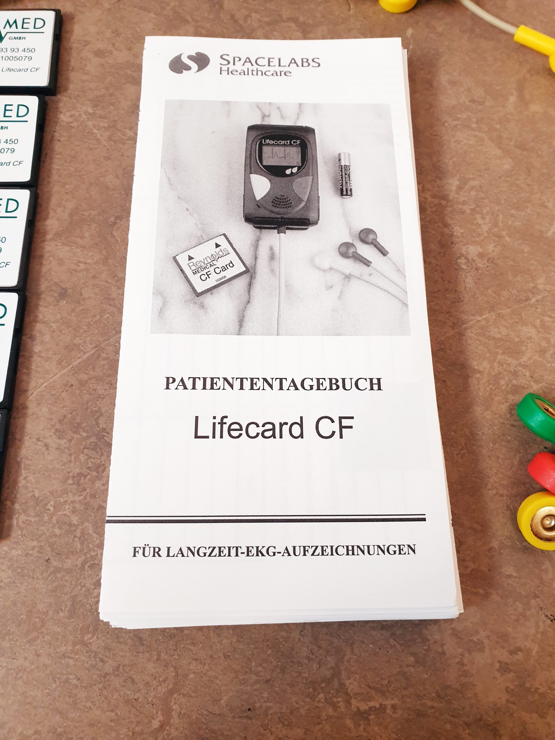 Spacelabs Reynolds Lifecard CF Langzeit EKG Rekorder thumbnail 2