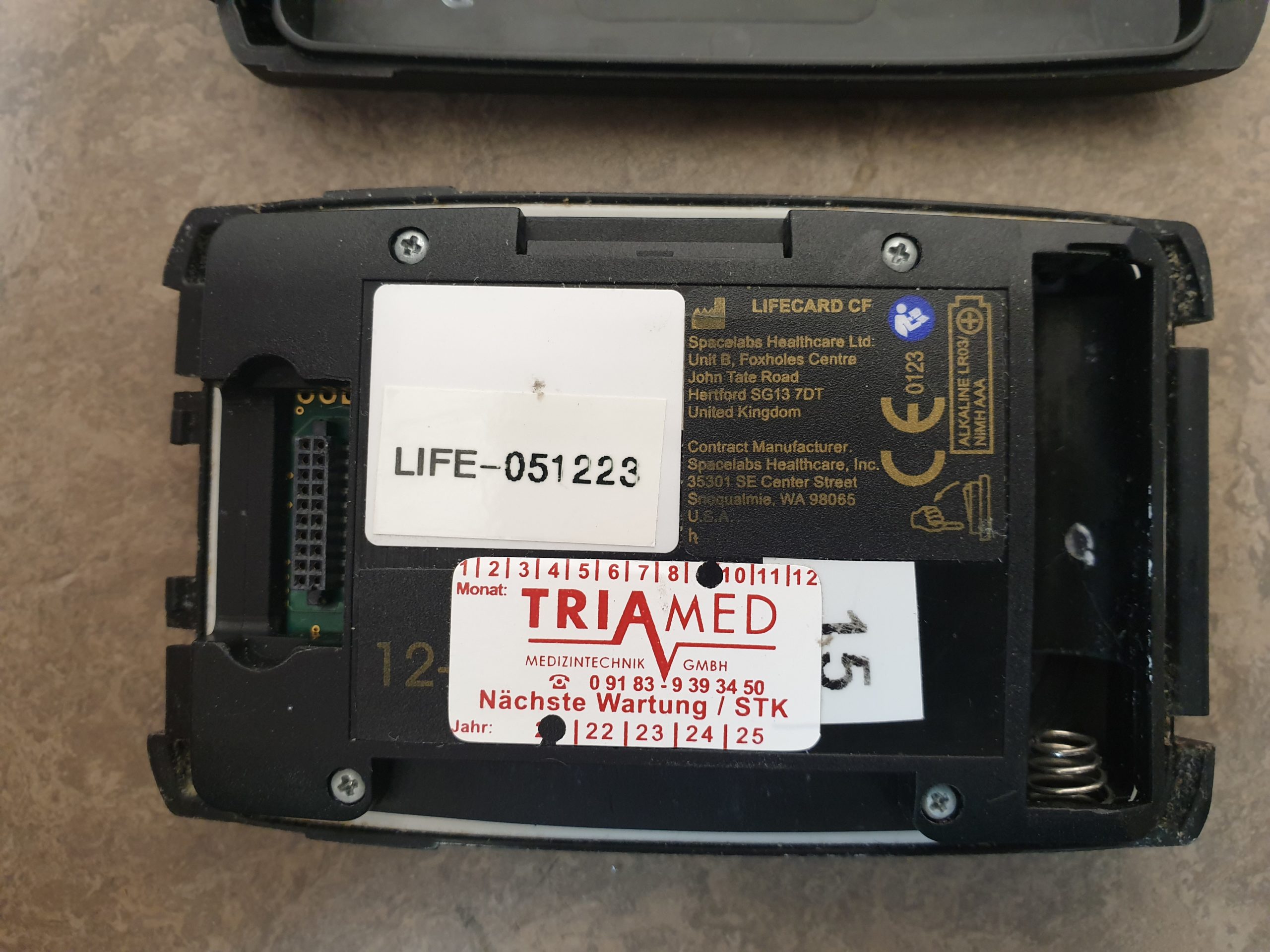 Spacelabs Reynolds Lifecard CF Langzeit EKG Rekorder thumbnail 6
