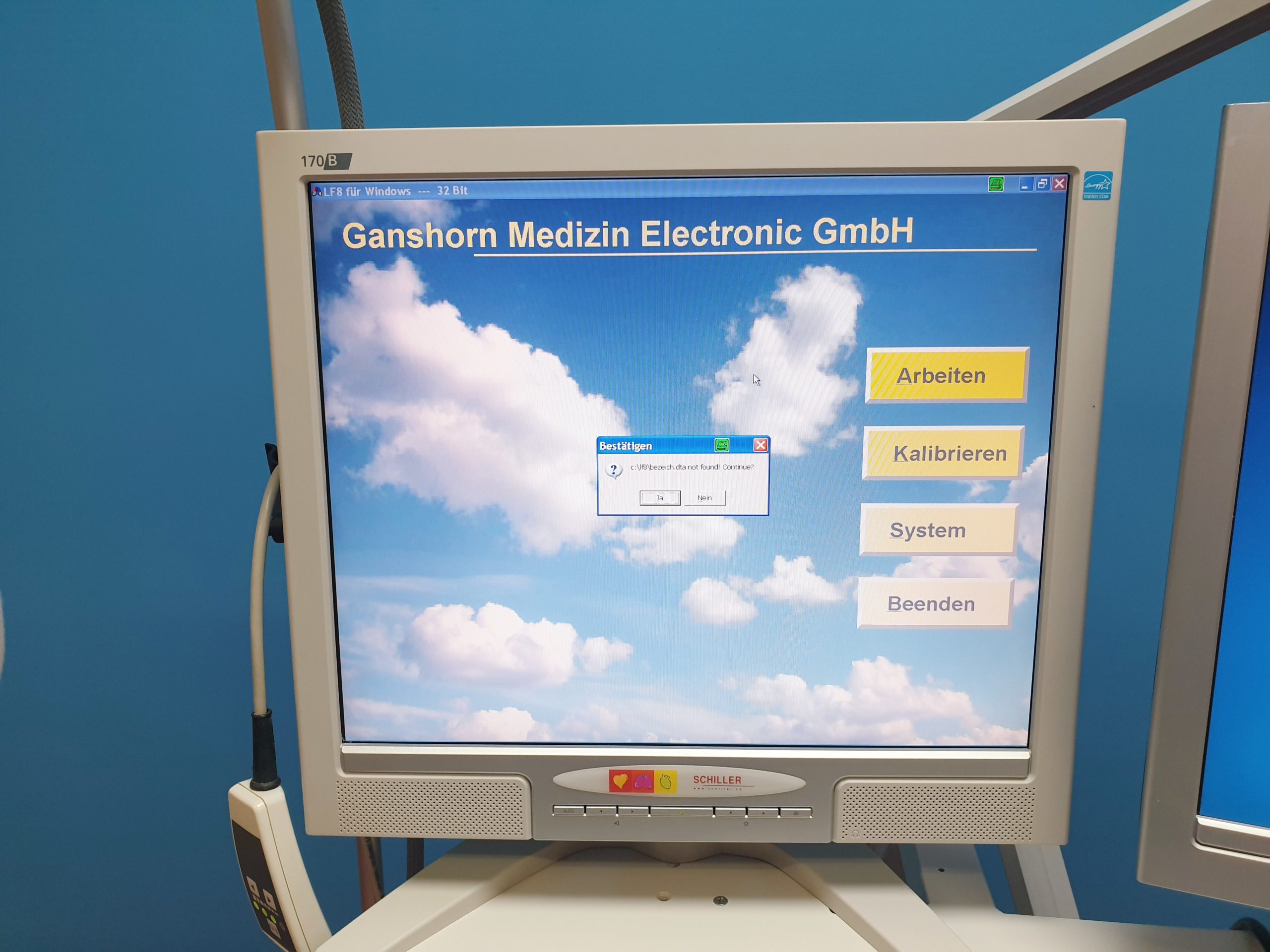 Schiller Cardiovit CS-200 12 Kanal EKG mit Stässle DT 100 Sauganlage Power Cube Spirometrie Modul thumbnail 5