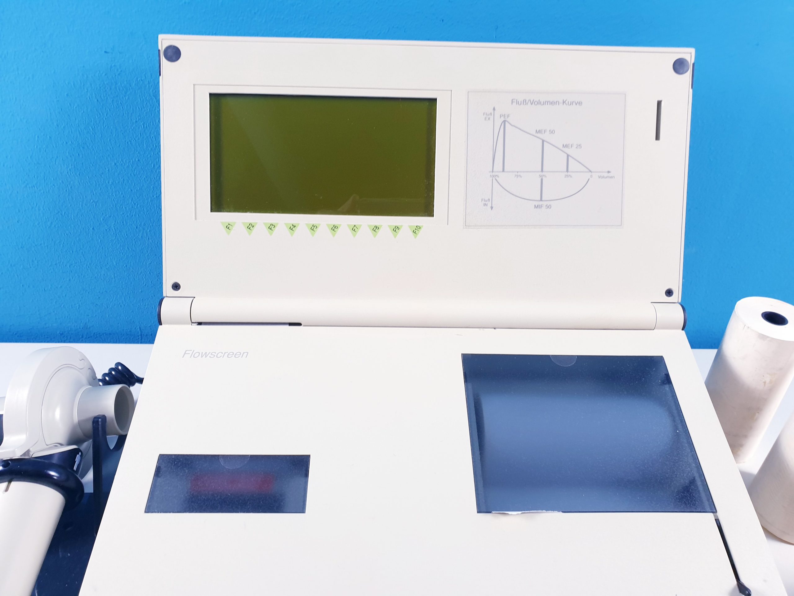 Jaeger Flowscreen Portables Spirometer mit Eichpumpe — image 1 of 4