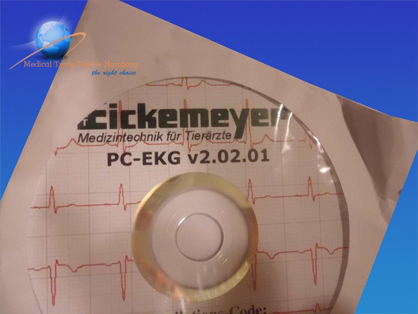 EICKEMEYER PC-EKG 2000 /1.41 Inkl. Software & Ableitungskabel — image 1 of 1
