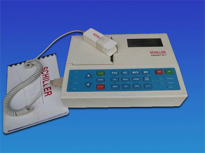 Schiller Spirometer / Lungenfunktionsmessgerät Spirovit sp-1 — image 1 of 2