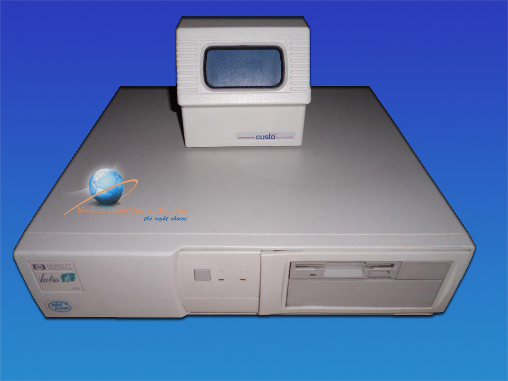 LZ EKG / Langzeit EKG Messgerät Custo Port , Marker mit Computer – Software – + Printer — image 1 of 2