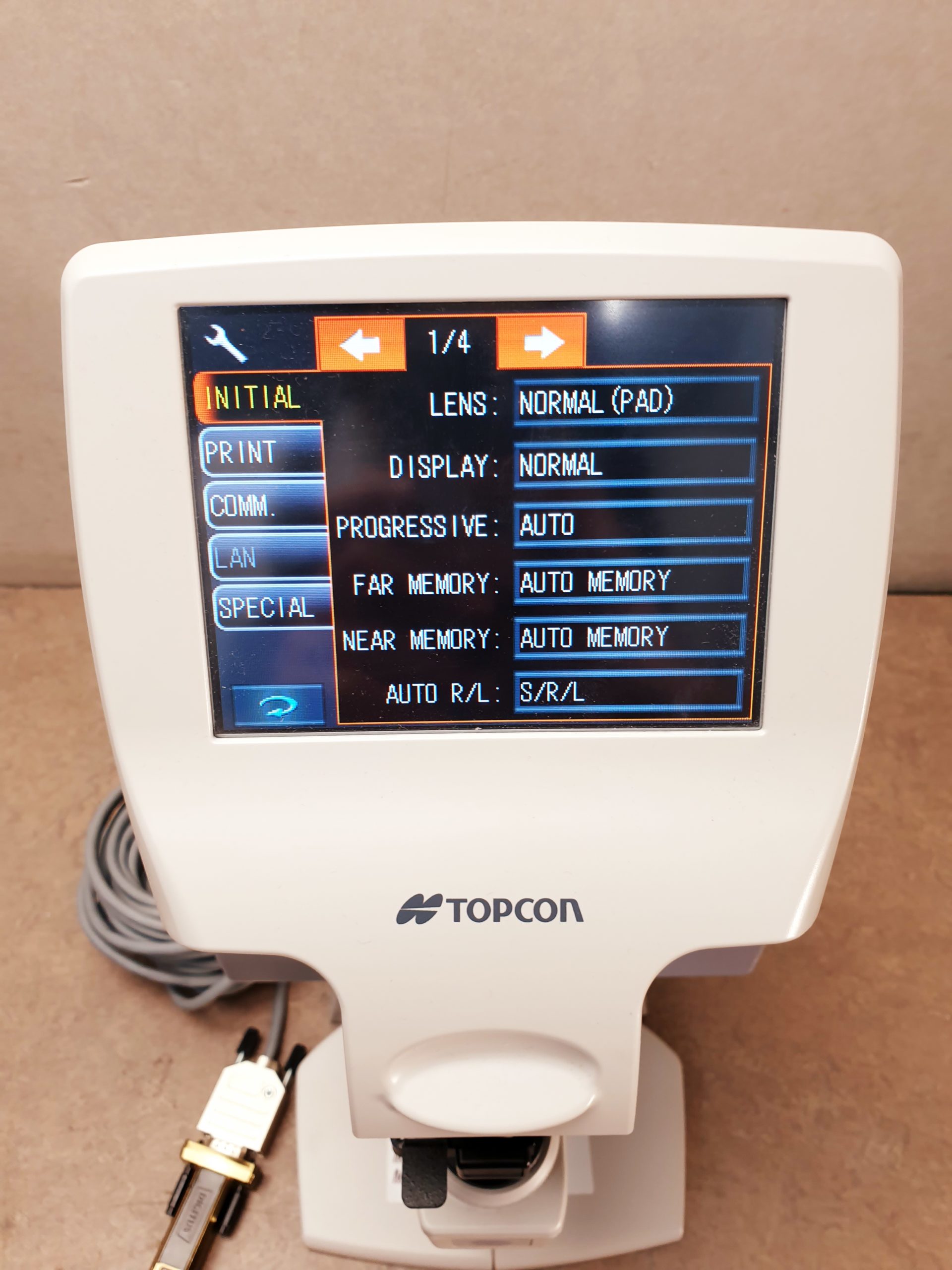 Topcon CL-300 Lensmeter DOM 2019 — image 1 of 10