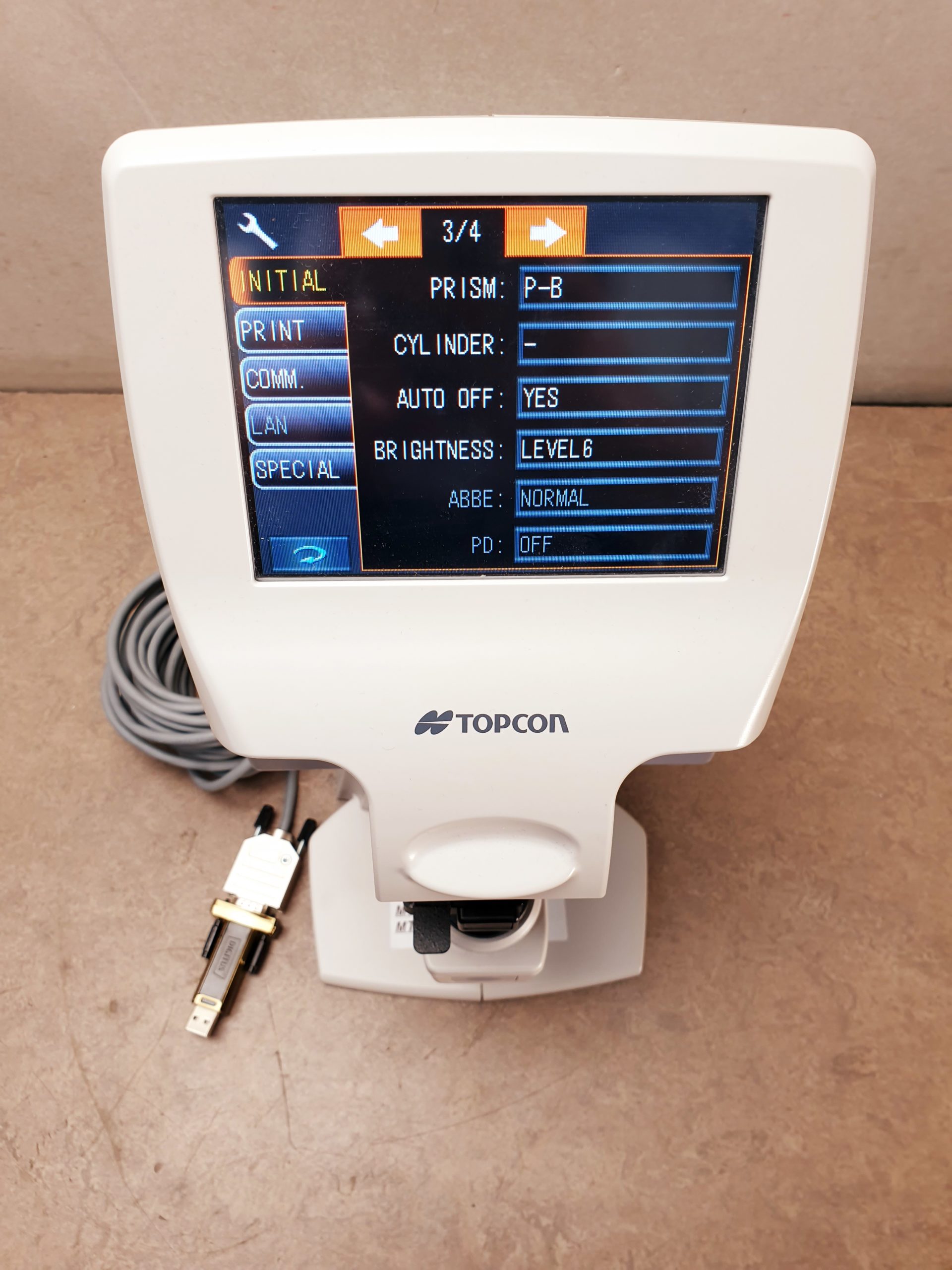 Topcon CL-300 Lensmeter DOM 2019 thumbnail 3