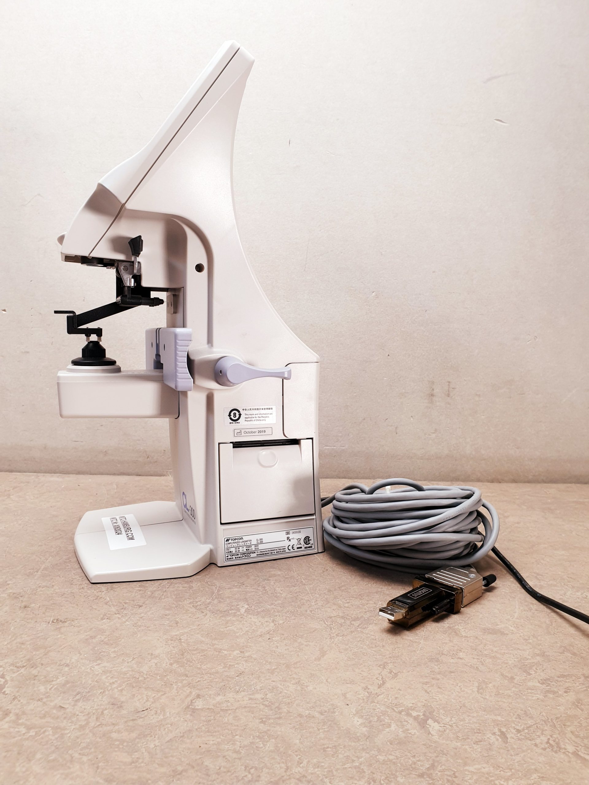 Topcon CL-300 Lensmeter DOM 2019 thumbnail 8