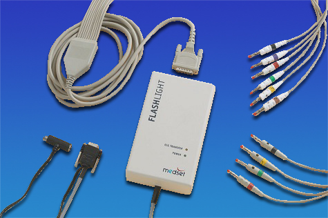 Medset PC-EKG Flashlight Inkl. Patientendiagnosesystem Padsy für Windows mit Ruhe EKG Software — image 1 of 3