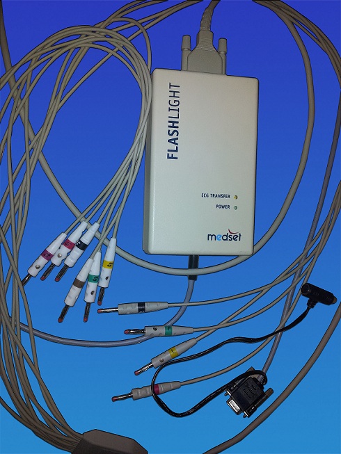 Medset PC-EKG Flashlight Inkl. Patientendiagnosesystem Padsy für Windows mit Ruhe EKG Software thumbnail 2