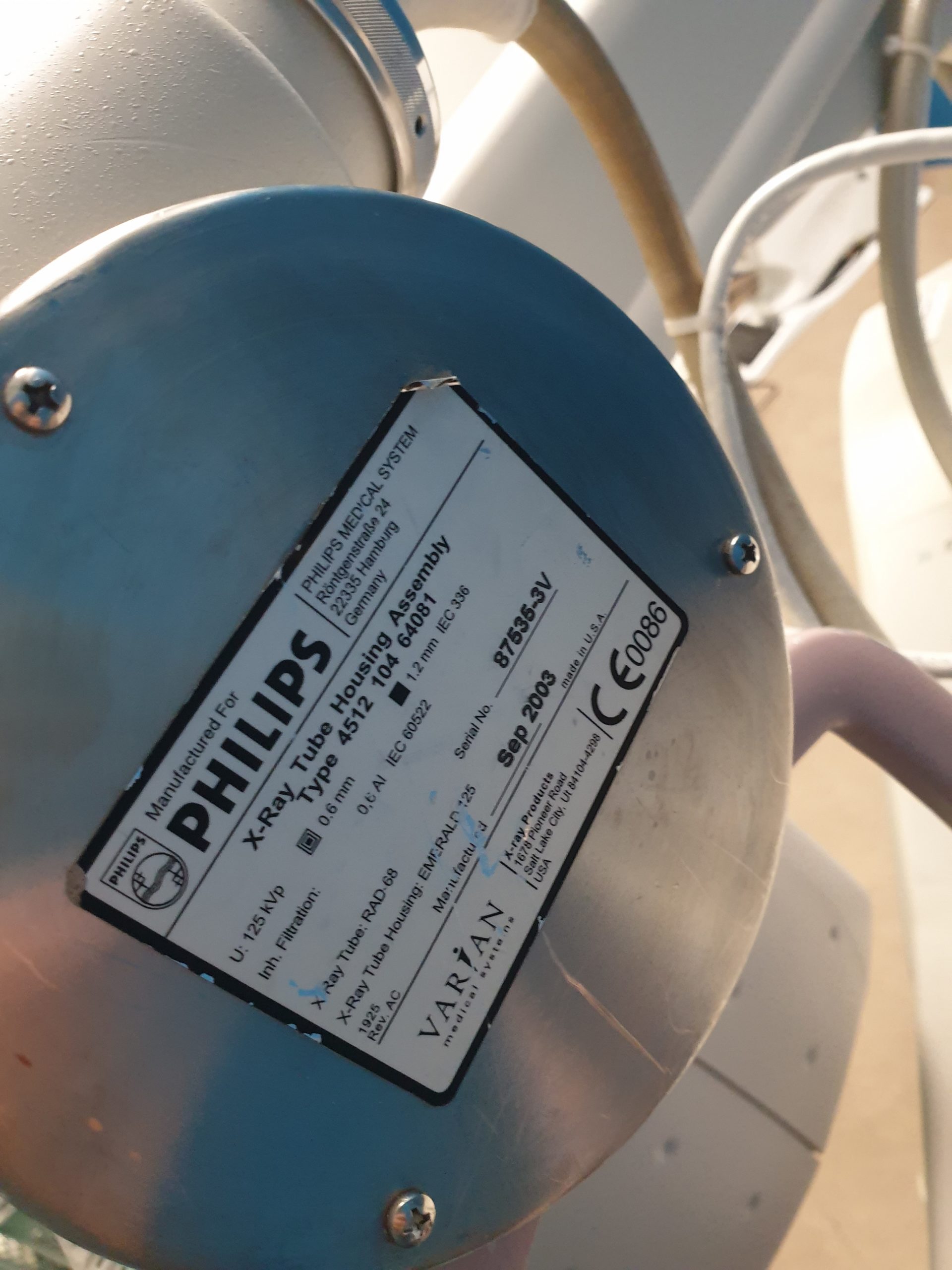 PHILIPS Typ Practix 300 Röntgengerät – fahrbar thumbnail 5