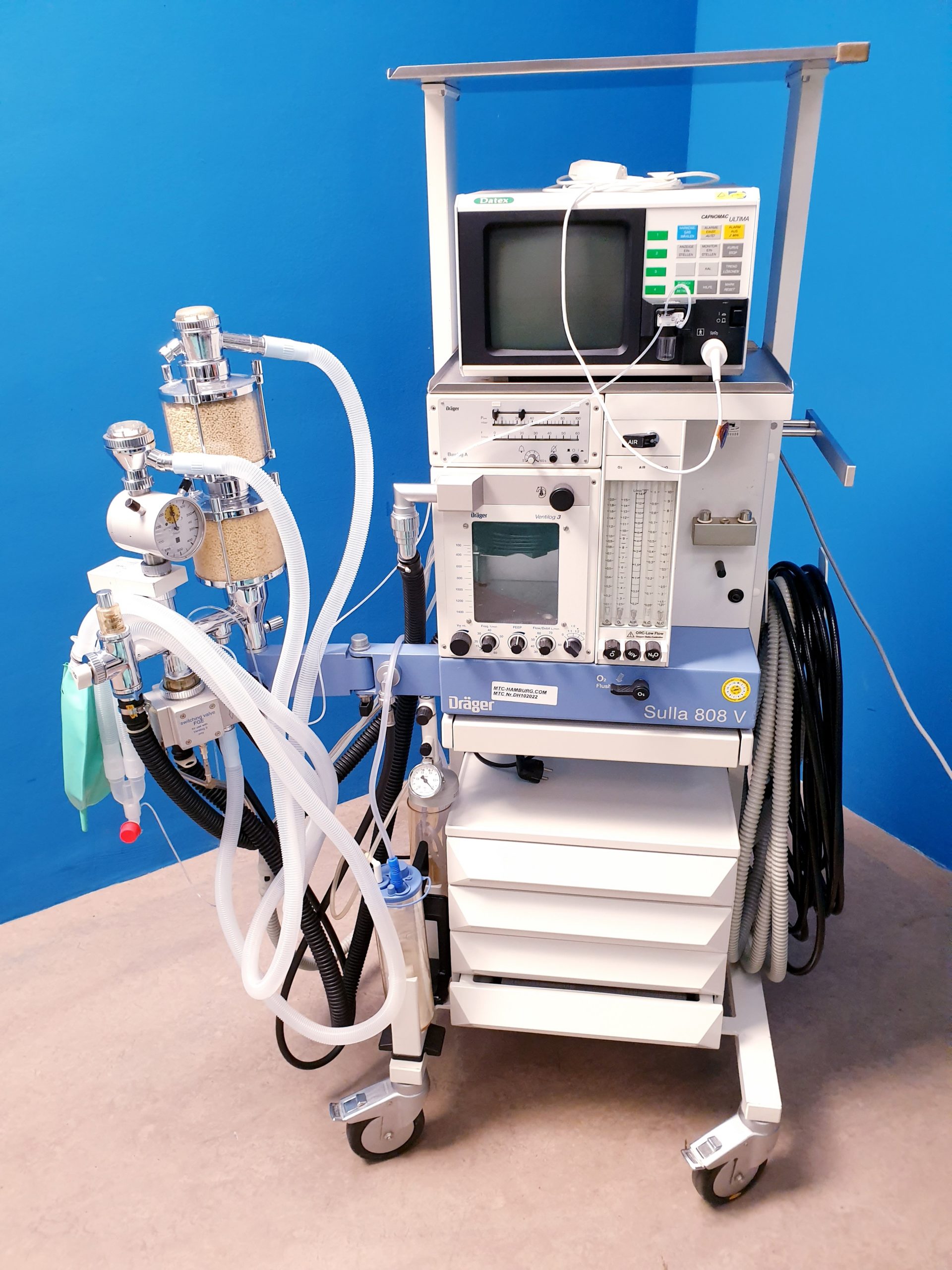 DRAGER Sulla 808 V anesthesia device/Narkosegerät — image 1 of 7