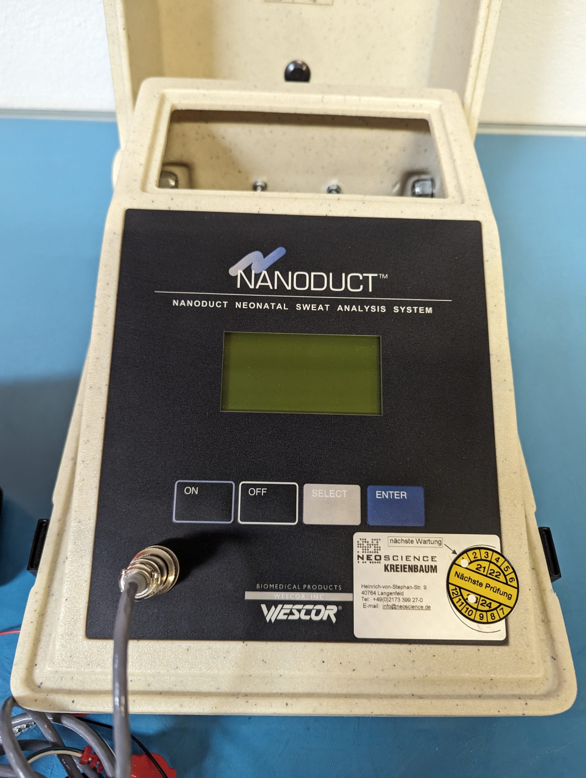 Wescor Nanoduct Neonatal Sweat Analysis System – thumbnail 5