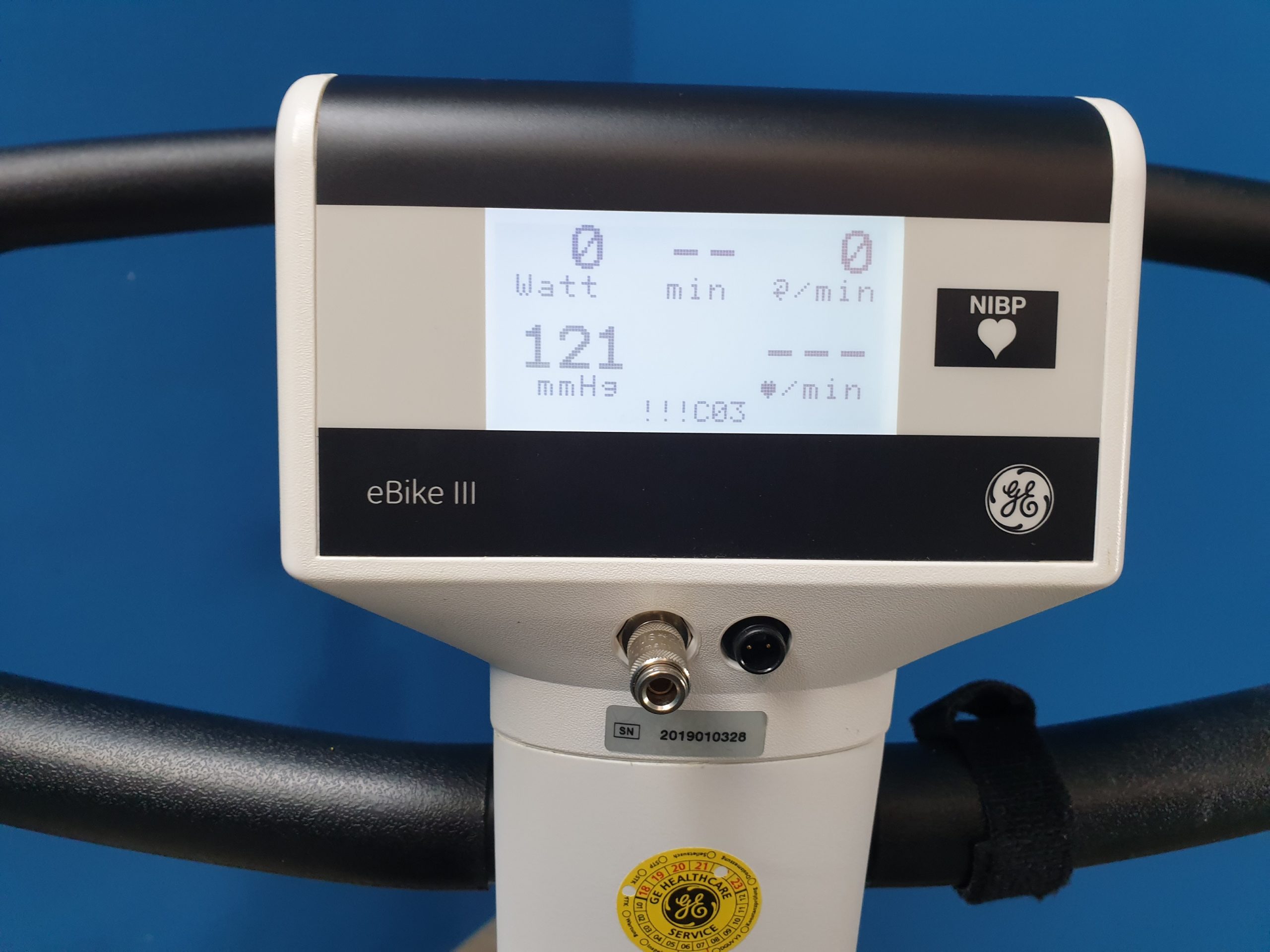 GE eBike III Comfort – Ergometer mit Blutdruckmessung NIBP DOM 2019 thumbnail 2