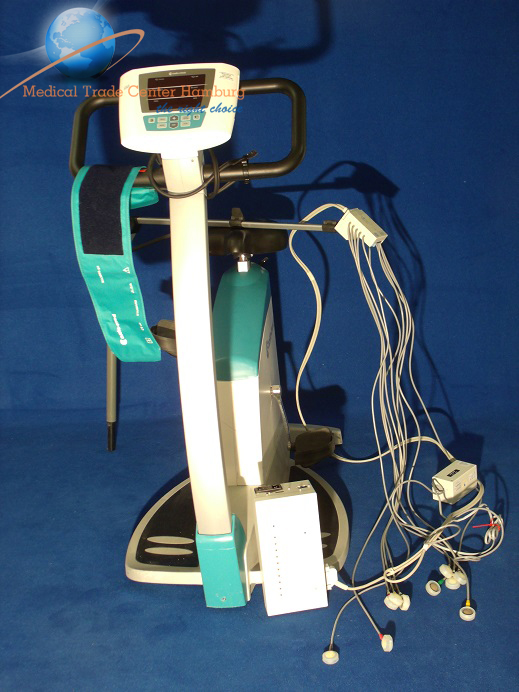 CUSTO MED Ergometrie Messplatz EC 3000; Fahrrad, Cuto card m und Kiss 10 Sauganlage — image 1 of 2