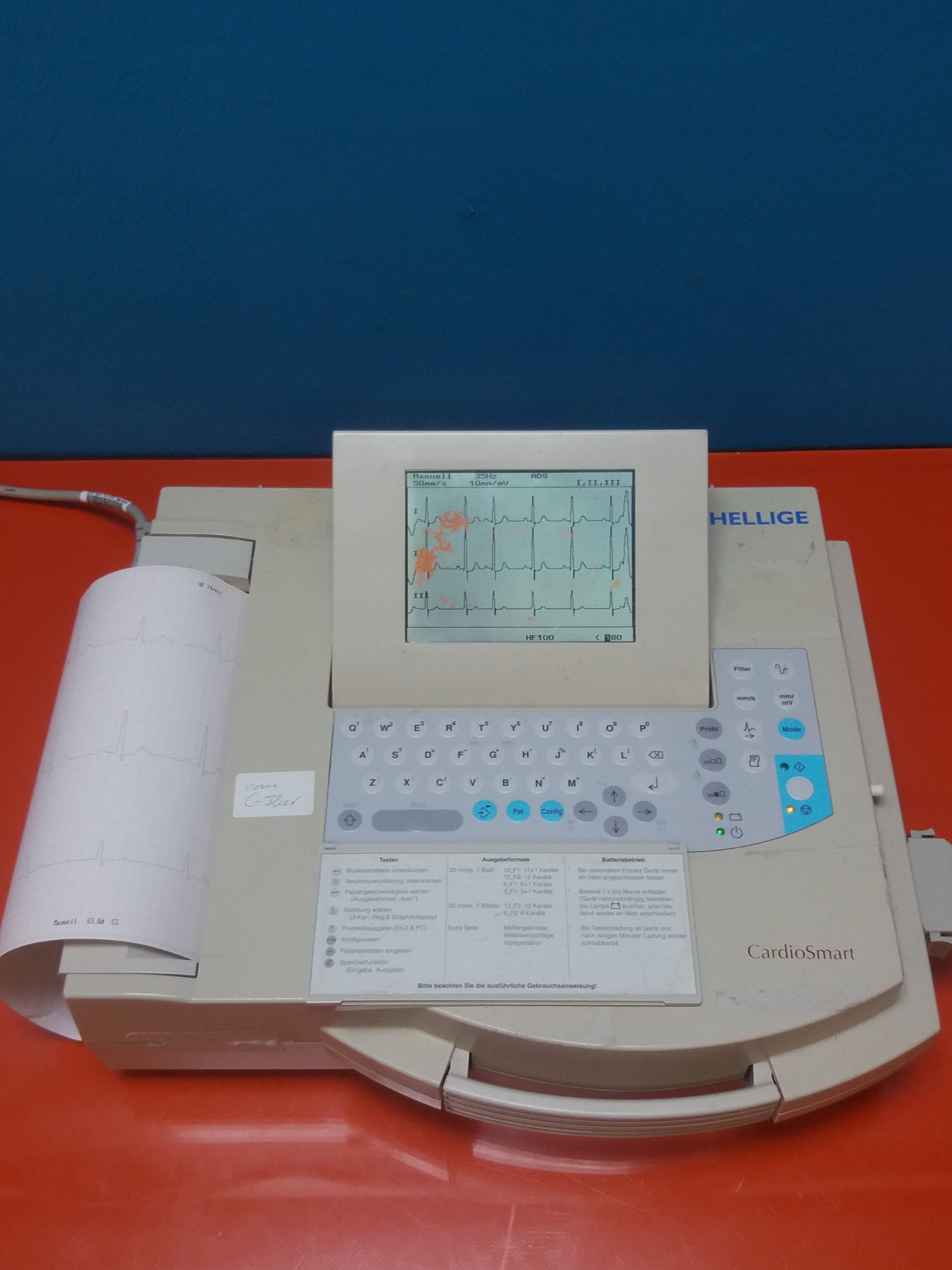 Maquet Hellige CardioSmart EKG 12-Kanal, ECG thumbnail 2