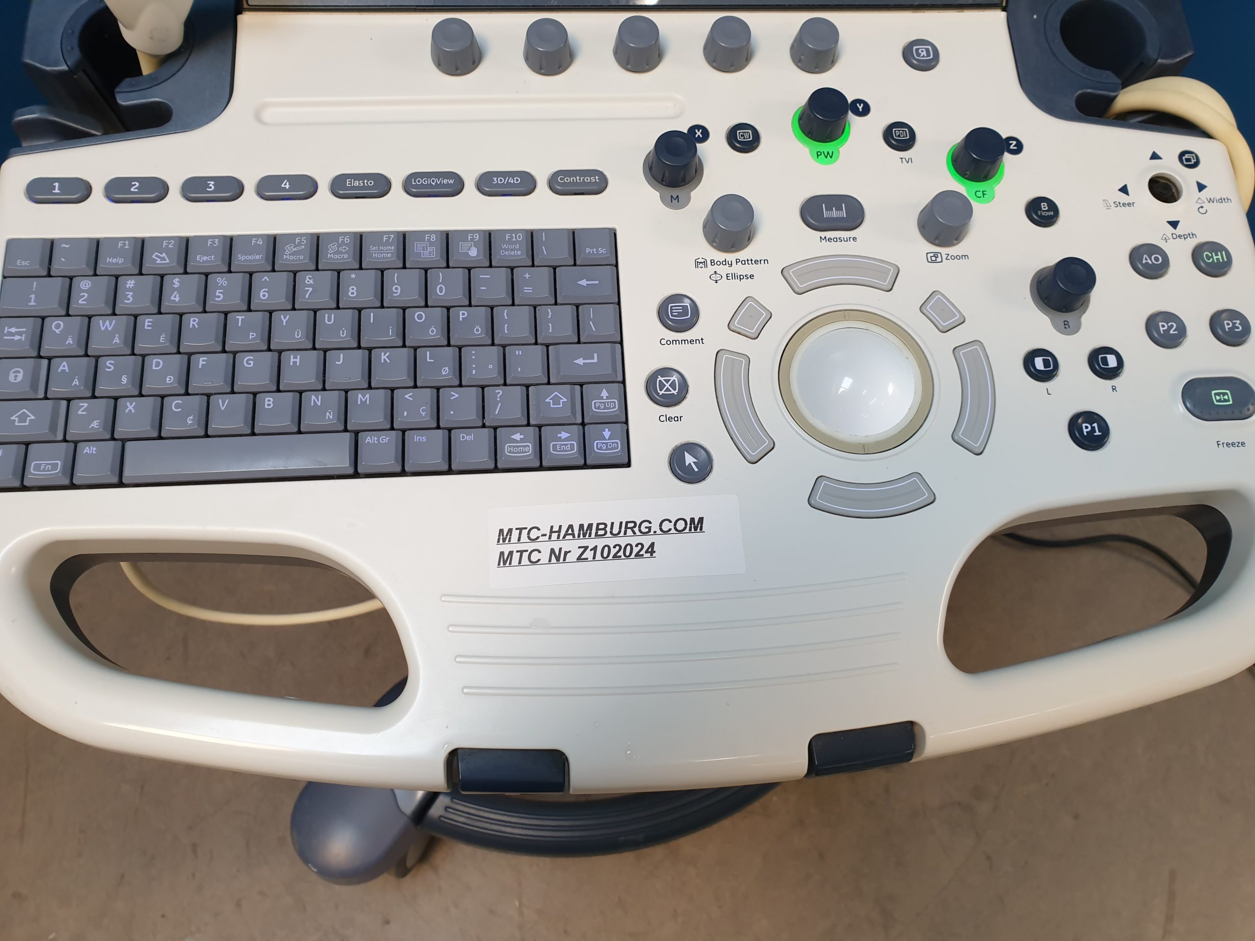 GE LOGIQ S7 Expert C1-5 Konvex + 9L-d Linear Farbdoppler DOM 2016 thumbnail 2