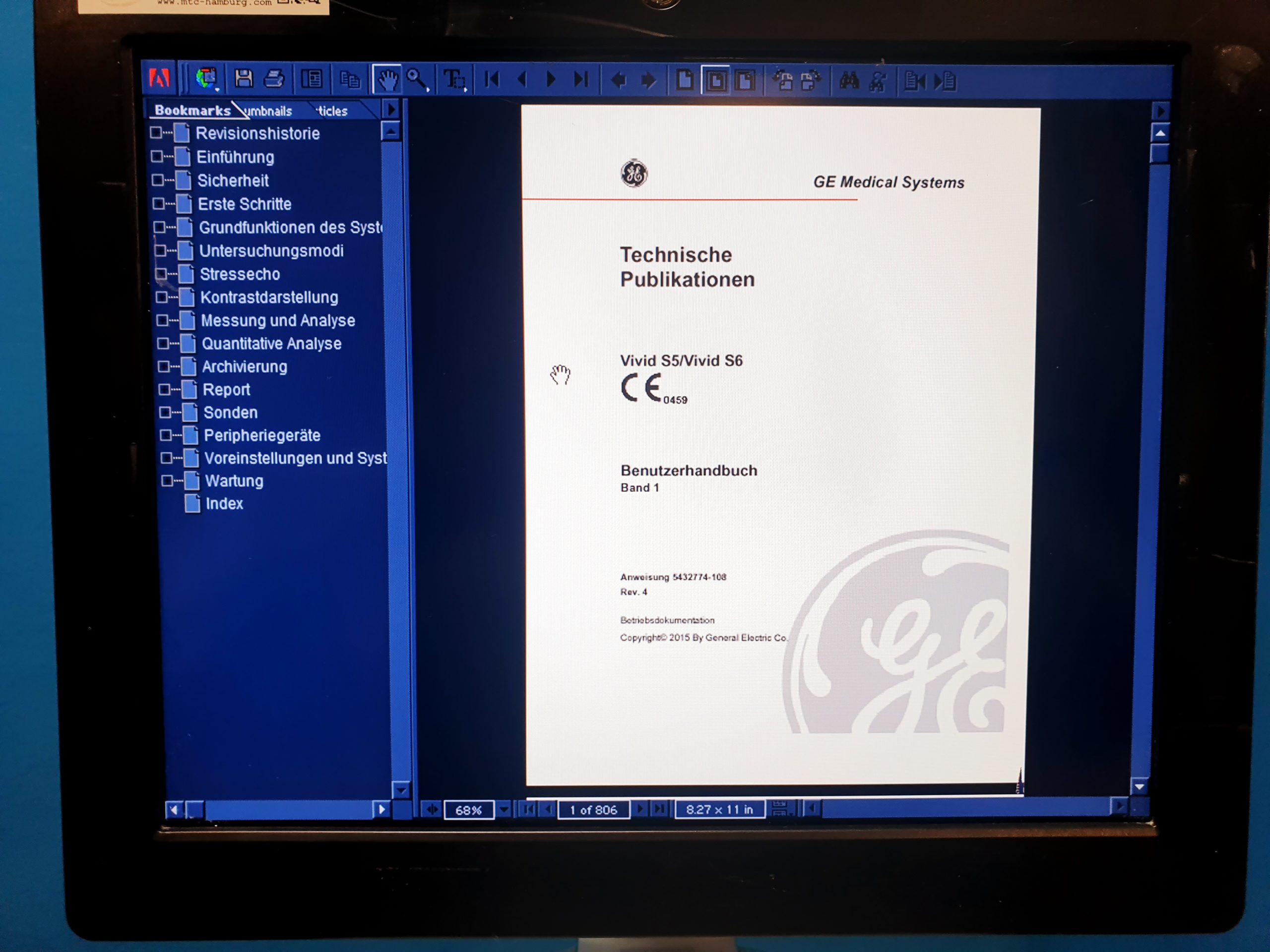 GE VIVID S5 + 4C-RS + 3SC-RS Kardiomaschine thumbnail 25