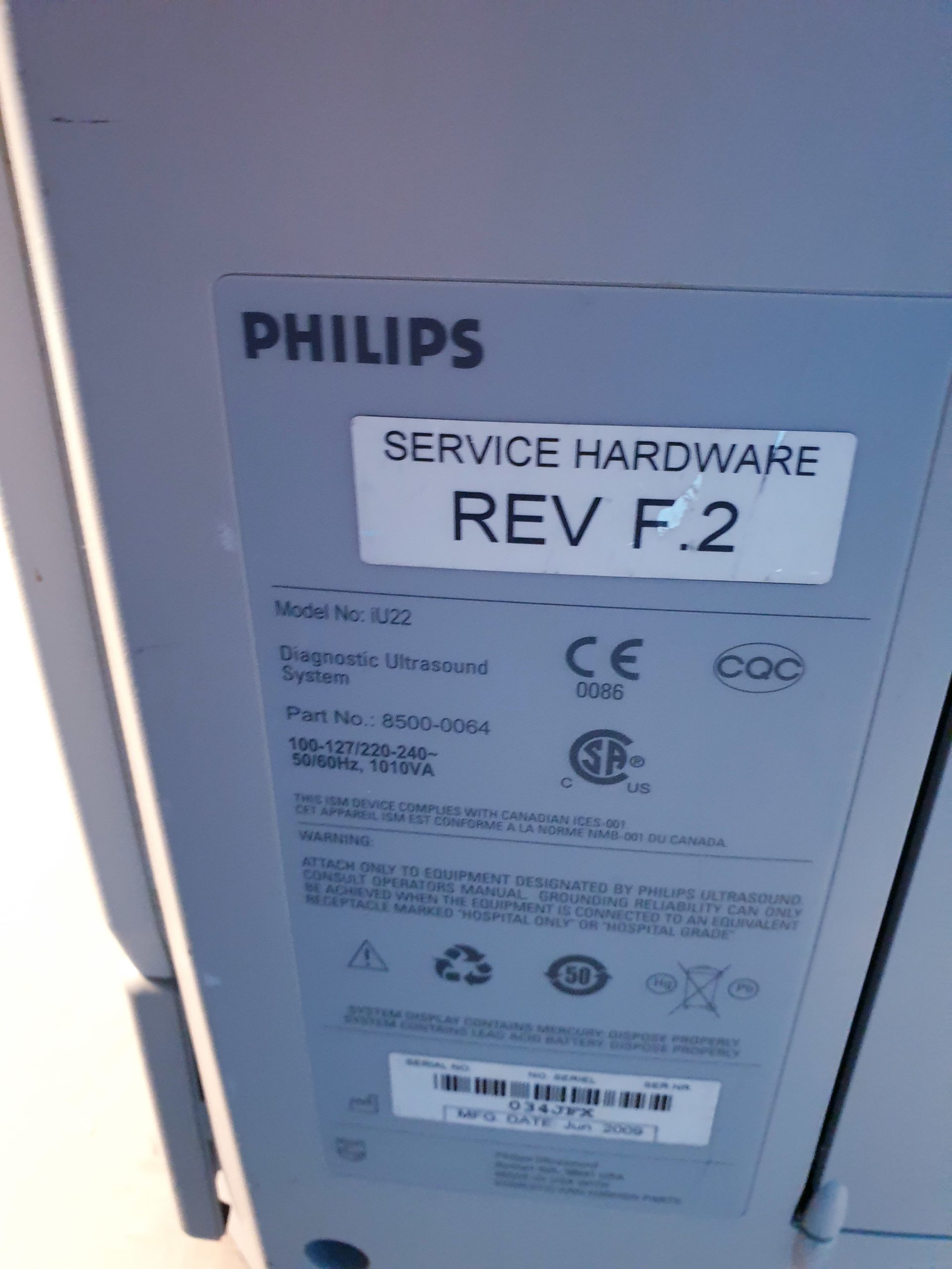 Philips IU22 – Ultraschallgerät – Defekt thumbnail 8