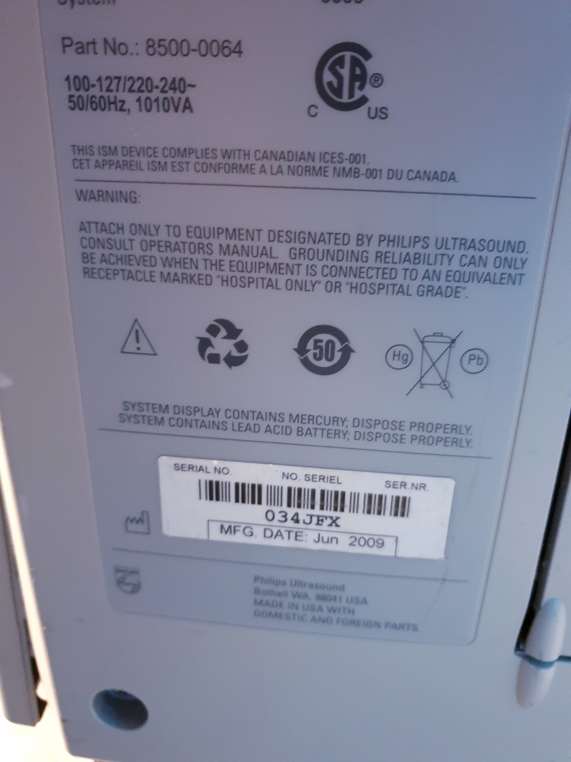 Philips IU22 – Ultraschallgerät – Defekt thumbnail 9