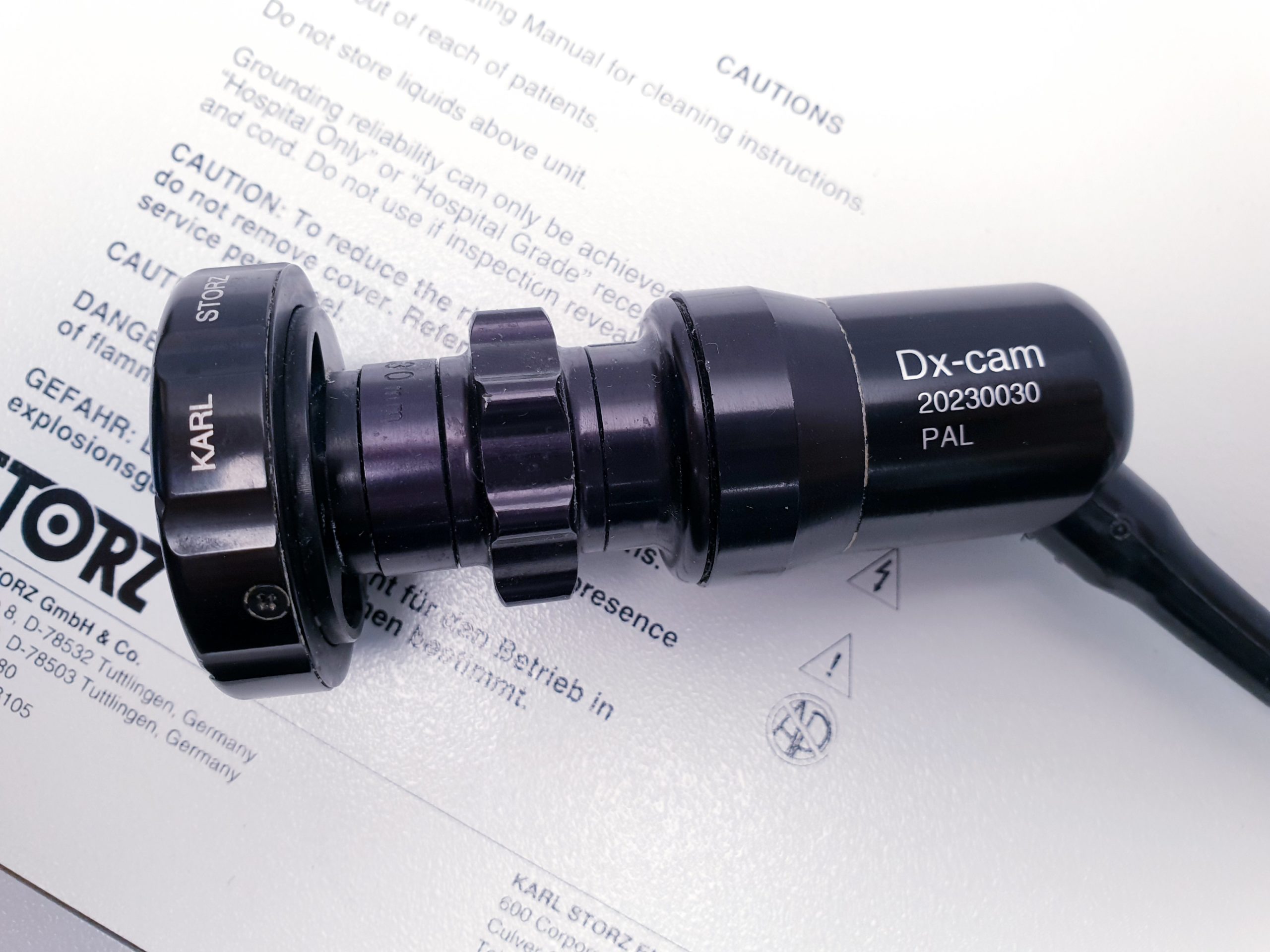 Karl Storz Dx-cam pal 202300 20 + 20230030 kamerakopf thumbnail 5