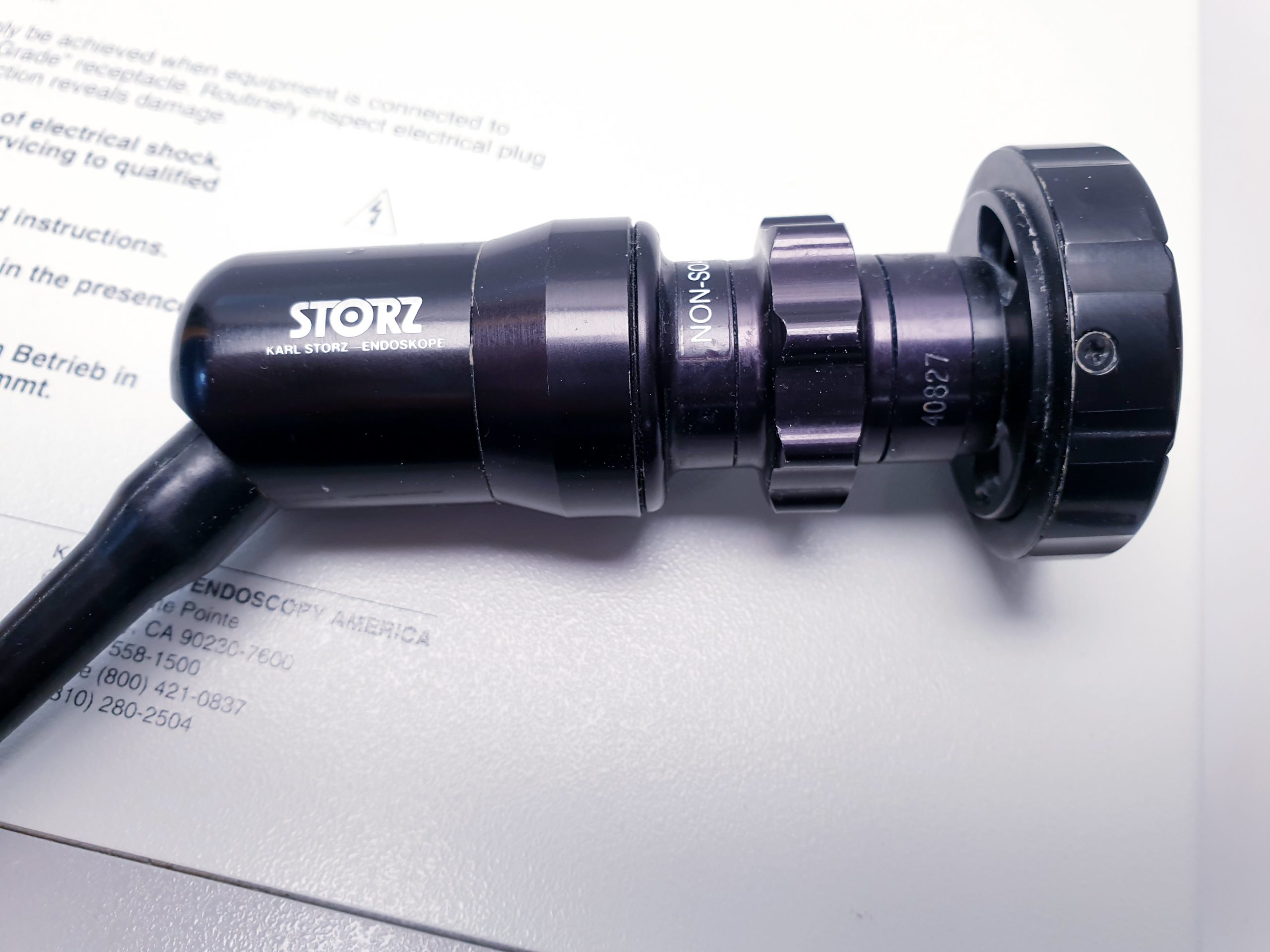 Karl Storz Dx-cam pal 202300 20 + 20230030 kamerakopf thumbnail 7