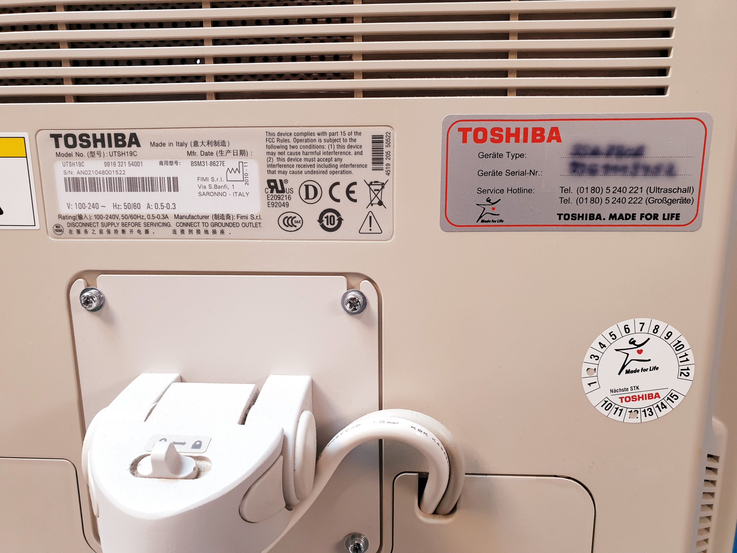 Toshiba Aplio MX SSA-780A mit PLT704SBT +PVT-375BT +PLT-1204BT – DOM 2011 thumbnail 17