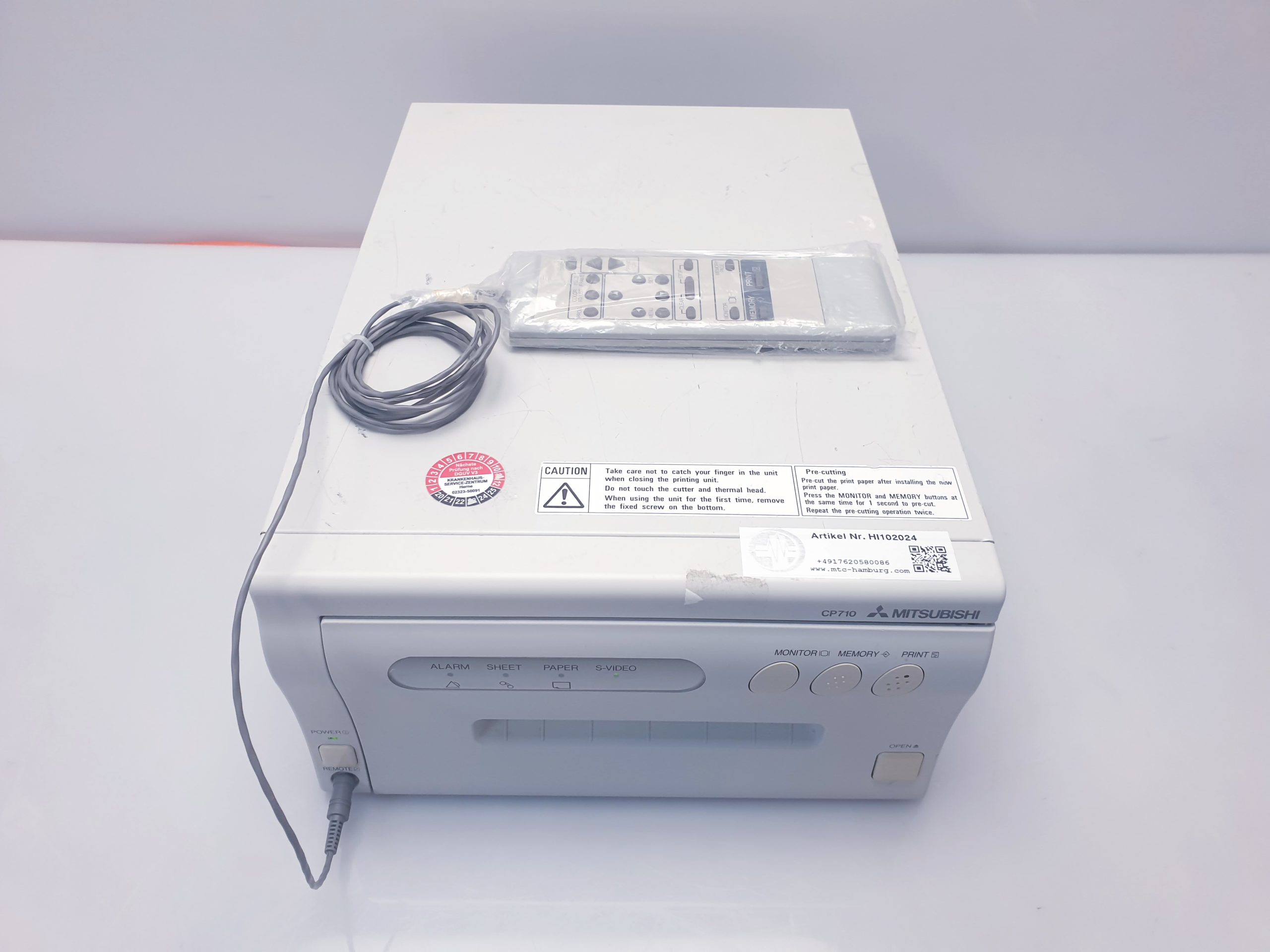 Mitsubishi CP710 CP -710 Printer – für di Endoskopie , thumbnail 3