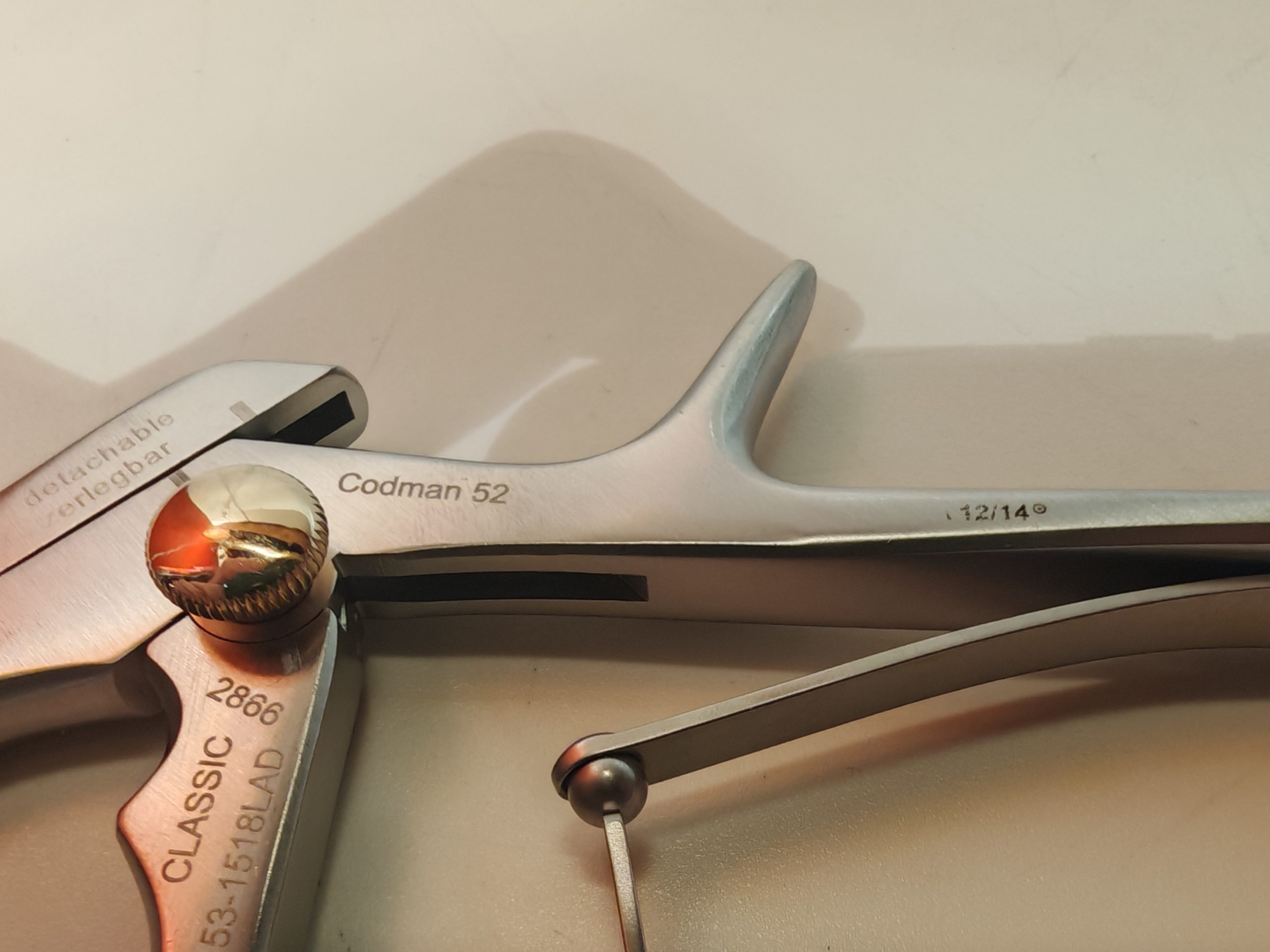 CODMAN 52 SYMMETRY RAPIDCLEAN 53-1518LAD SURGICAL INSTRUMENT thumbnail 6