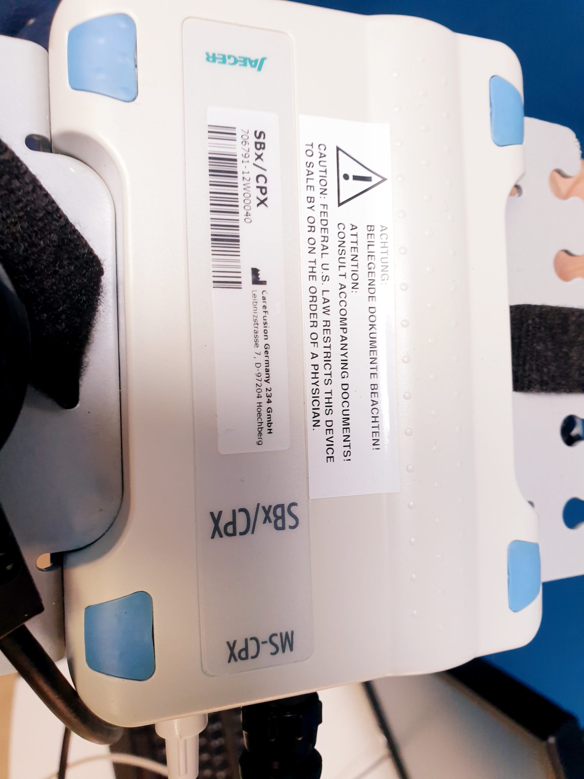 Vyaire Jaeger – MS-CPX Lungenfunktionstest MasterScreen-CPX PFT System Labmanager V5.30.0 thumbnail 11