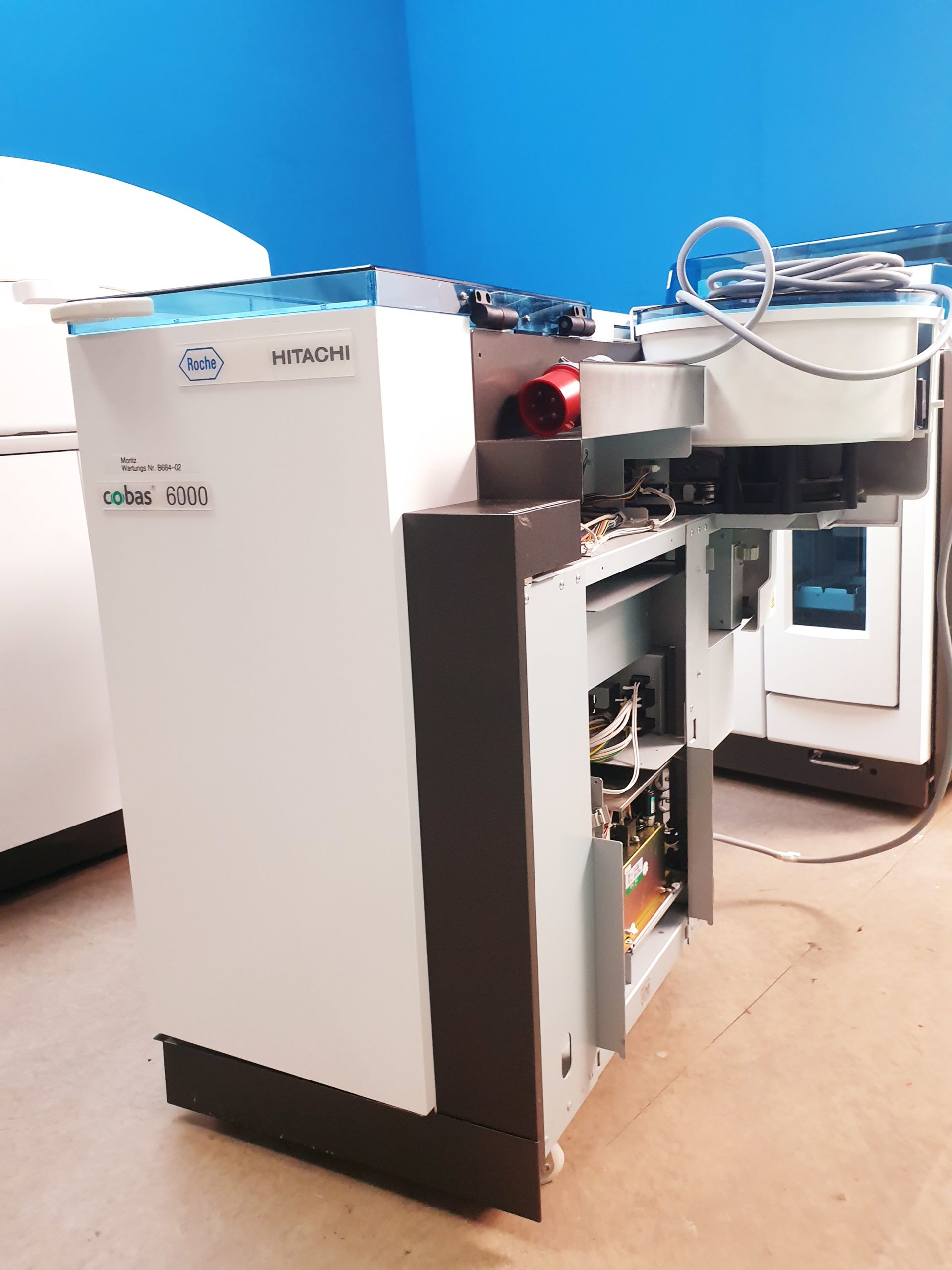 Roche Cobas 6000 Chemieanalysator mit cobas 501s c E Extension Iwaki magnet pump thumbnail 17