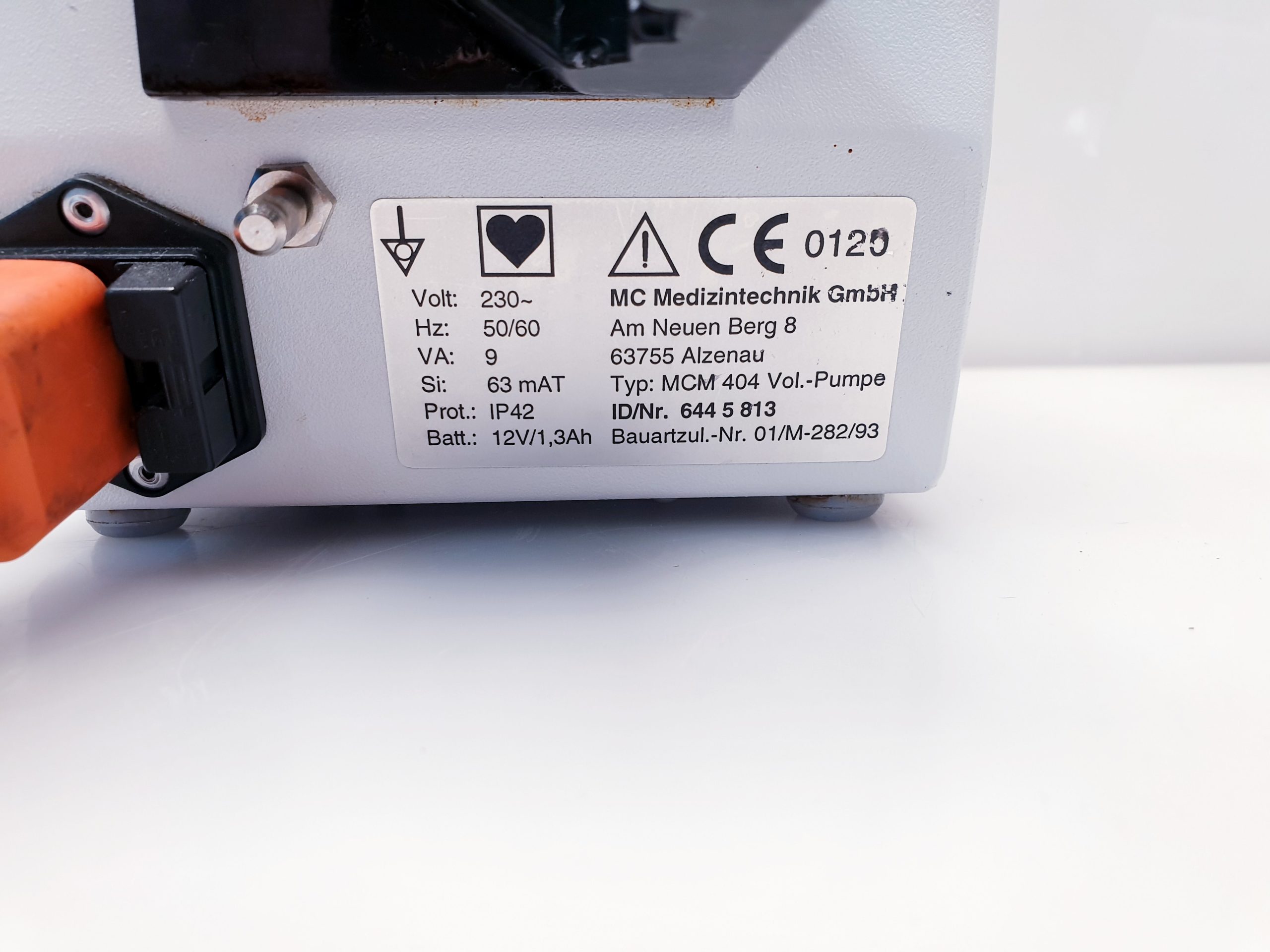 Fresenius MCM 404 – MCM404 Volumetrische Infusionspumpe thumbnail 13