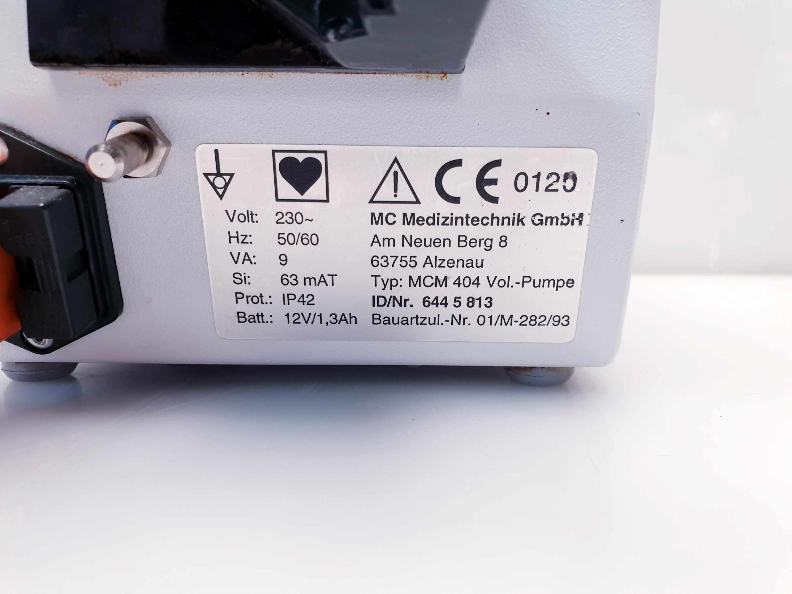Fresenius MCM 404 – MCM404 Volumetrische Infusionspumpe thumbnail 15