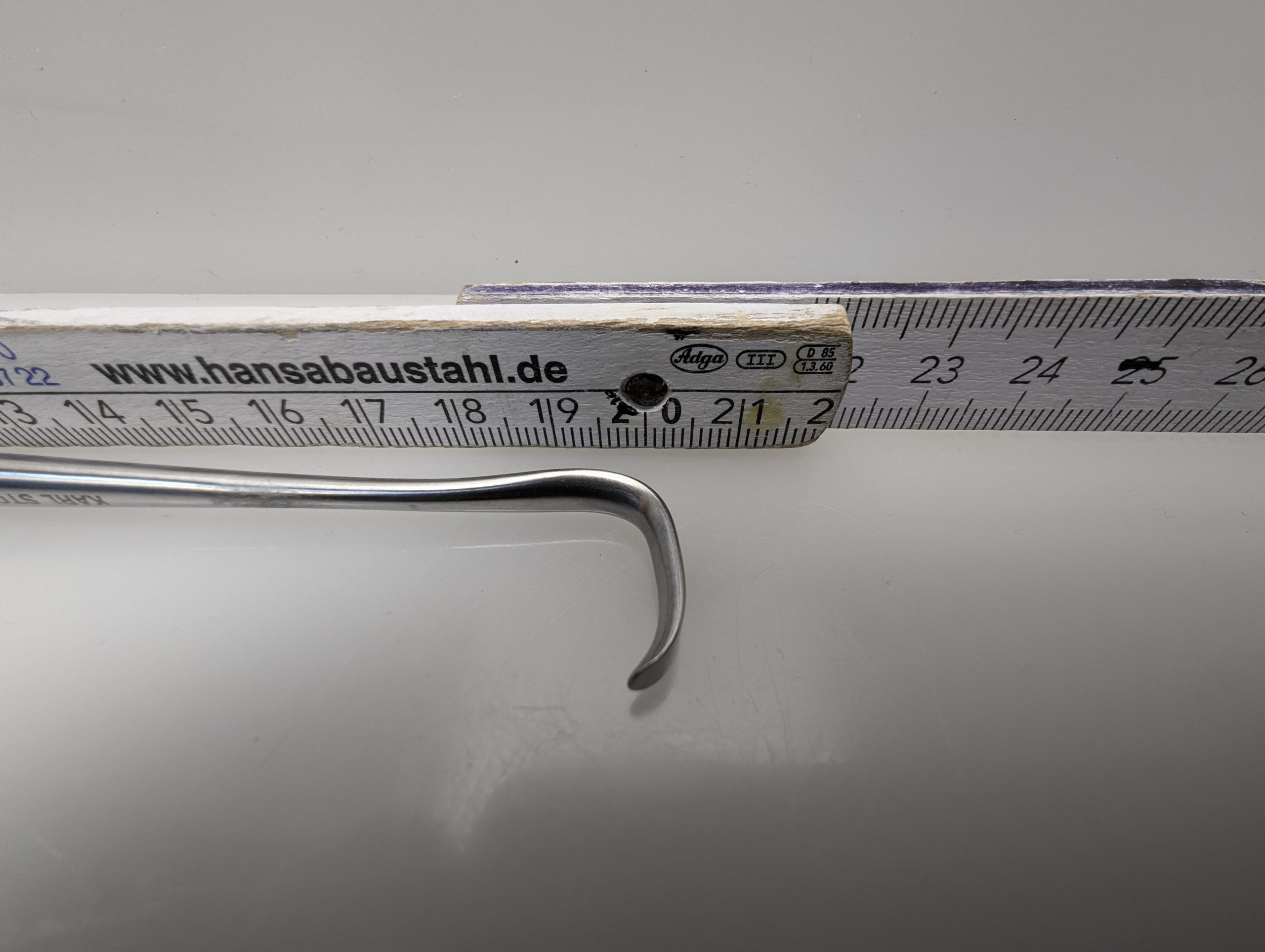Karl Storz 786500 Surgical Schönborn Thymus Schilddrüsen Retractor 5mm205mm N10 thumbnail 5