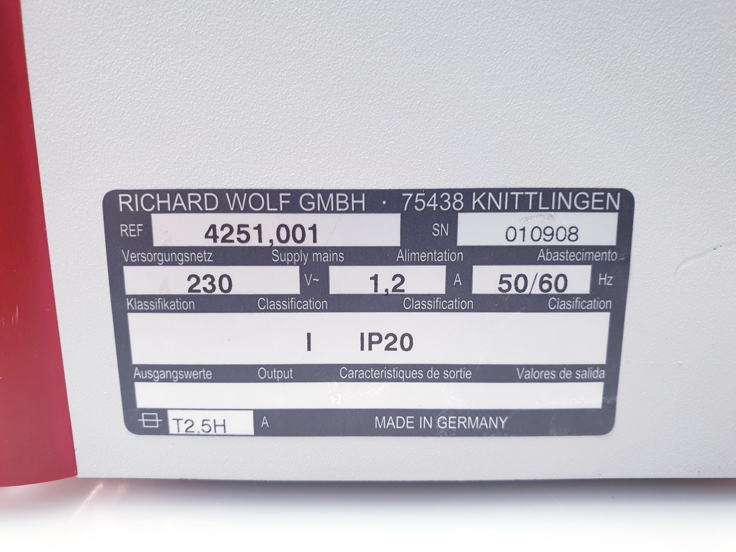 Richard Wolf 4251 001 Lichtquelle – Kaltlichtquelle thumbnail 4