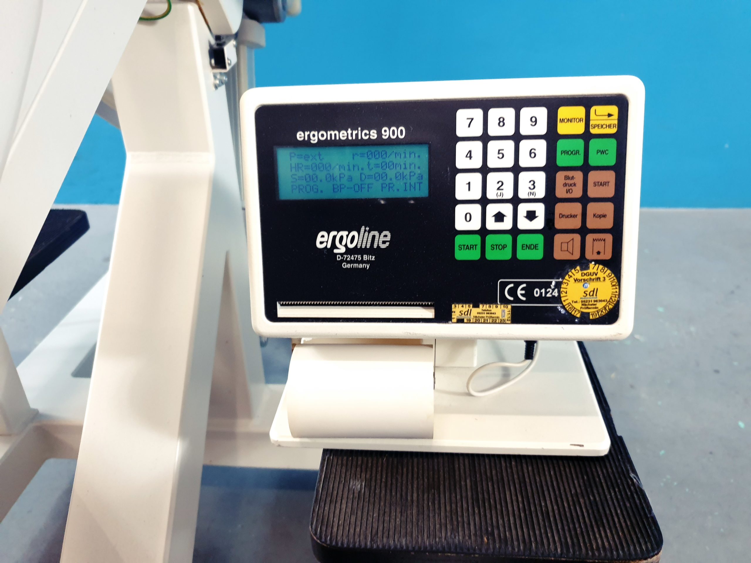 Ergoline Ergometrics Ergo-Metrics 900EL // 900 EL Liegenergometer thumbnail 4