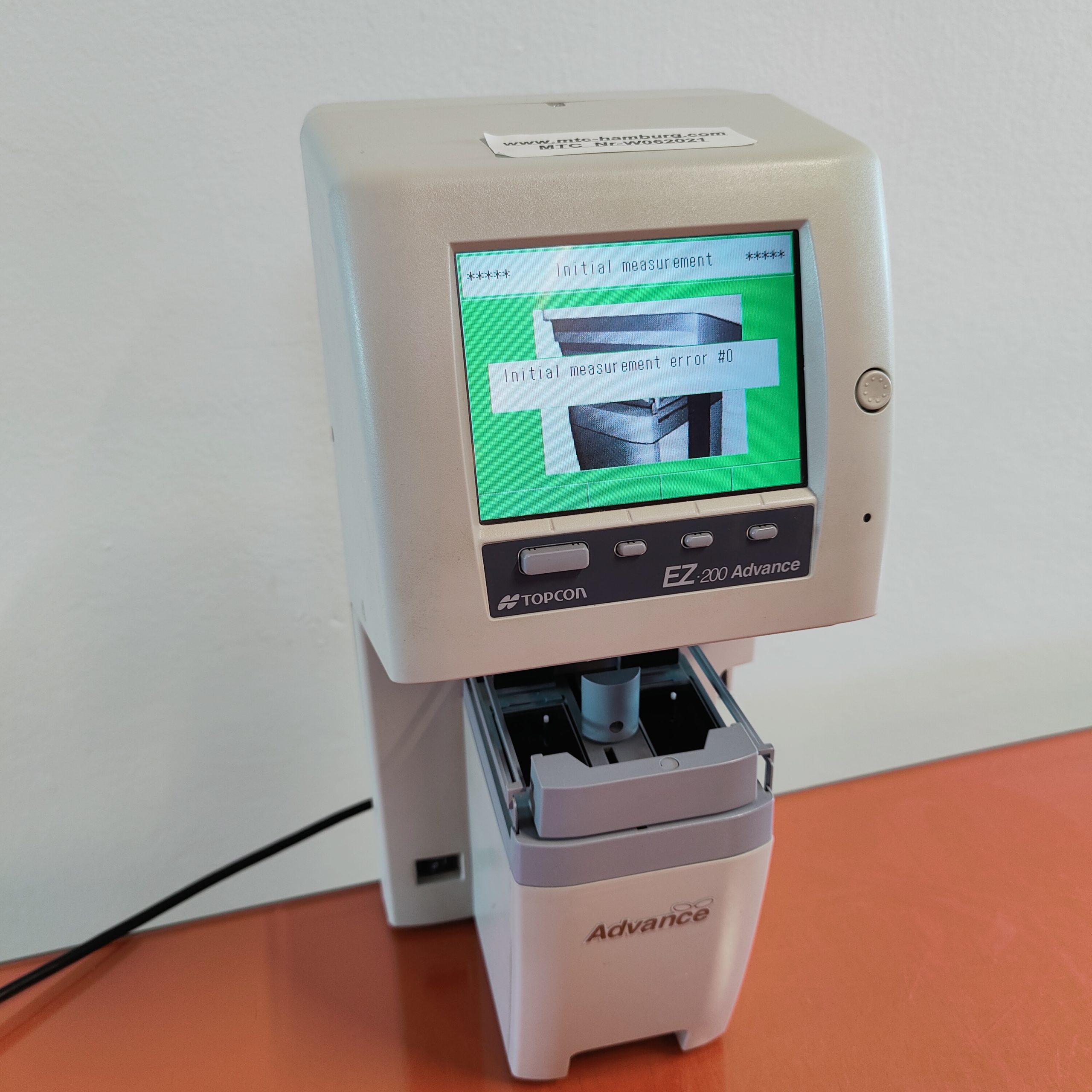 TOPCON AVANCE EZ-200 AUTO LENS ANALYZER Lensometer — image 1 of 20