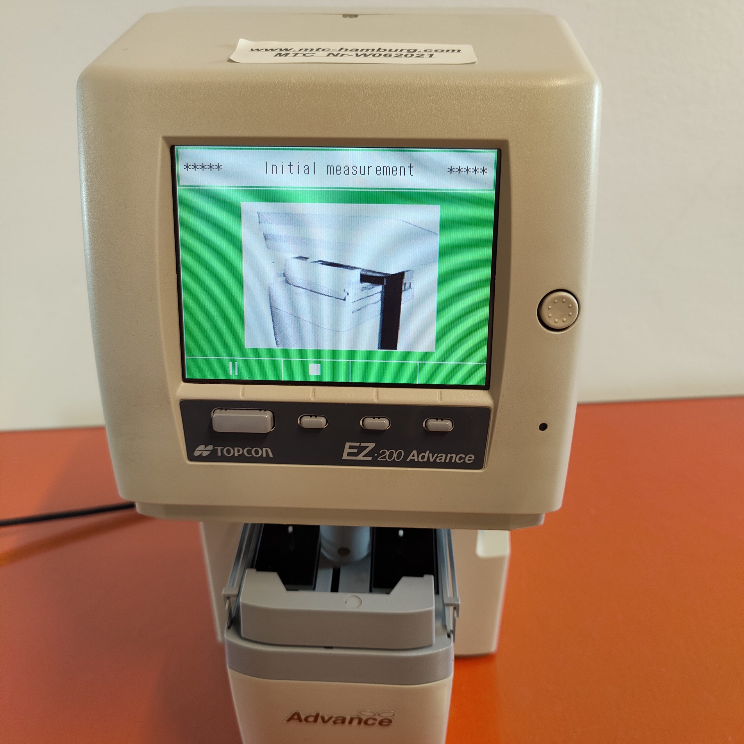 TOPCON AVANCE EZ-200 AUTO LENS ANALYZER Lensometer thumbnail 2