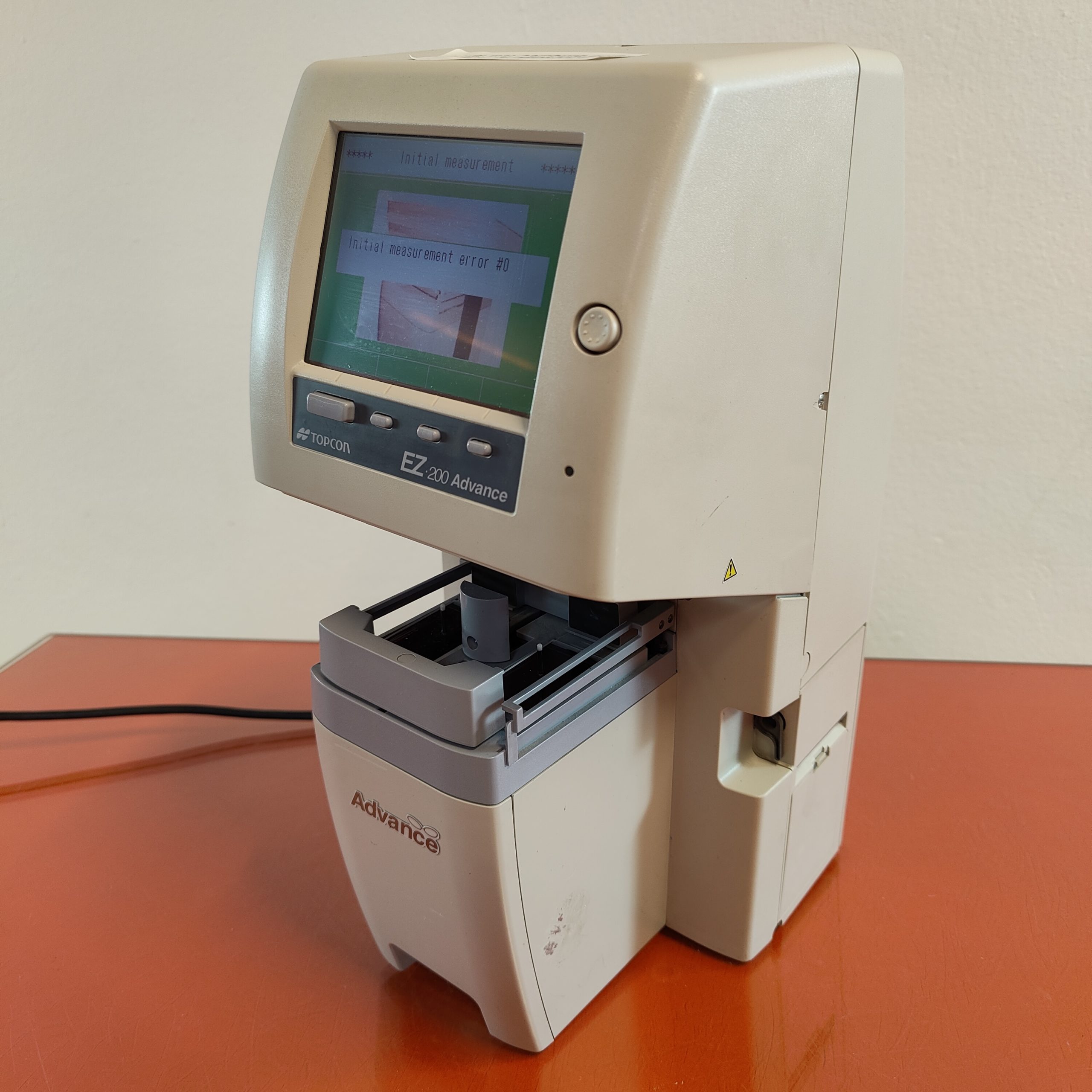 TOPCON AVANCE EZ-200 AUTO LENS ANALYZER Lensometer thumbnail 6