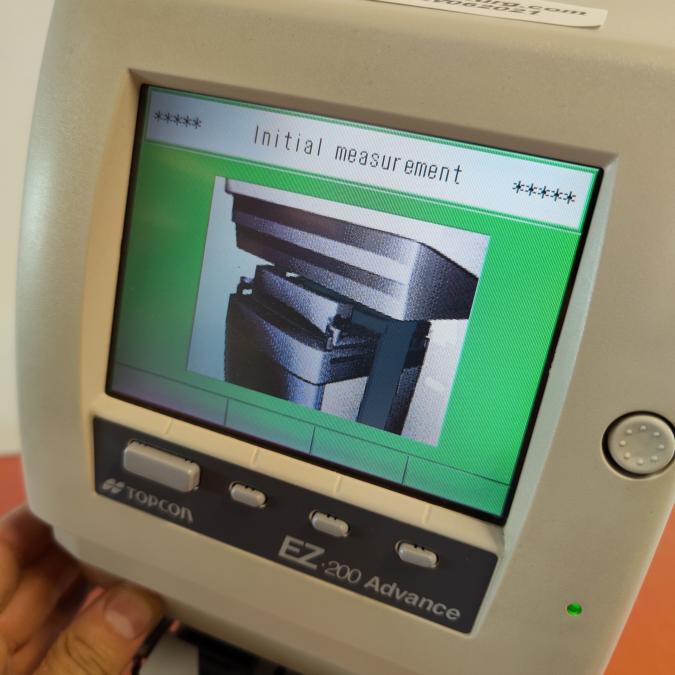 TOPCON AVANCE EZ-200 AUTO LENS ANALYZER Lensometer thumbnail 9