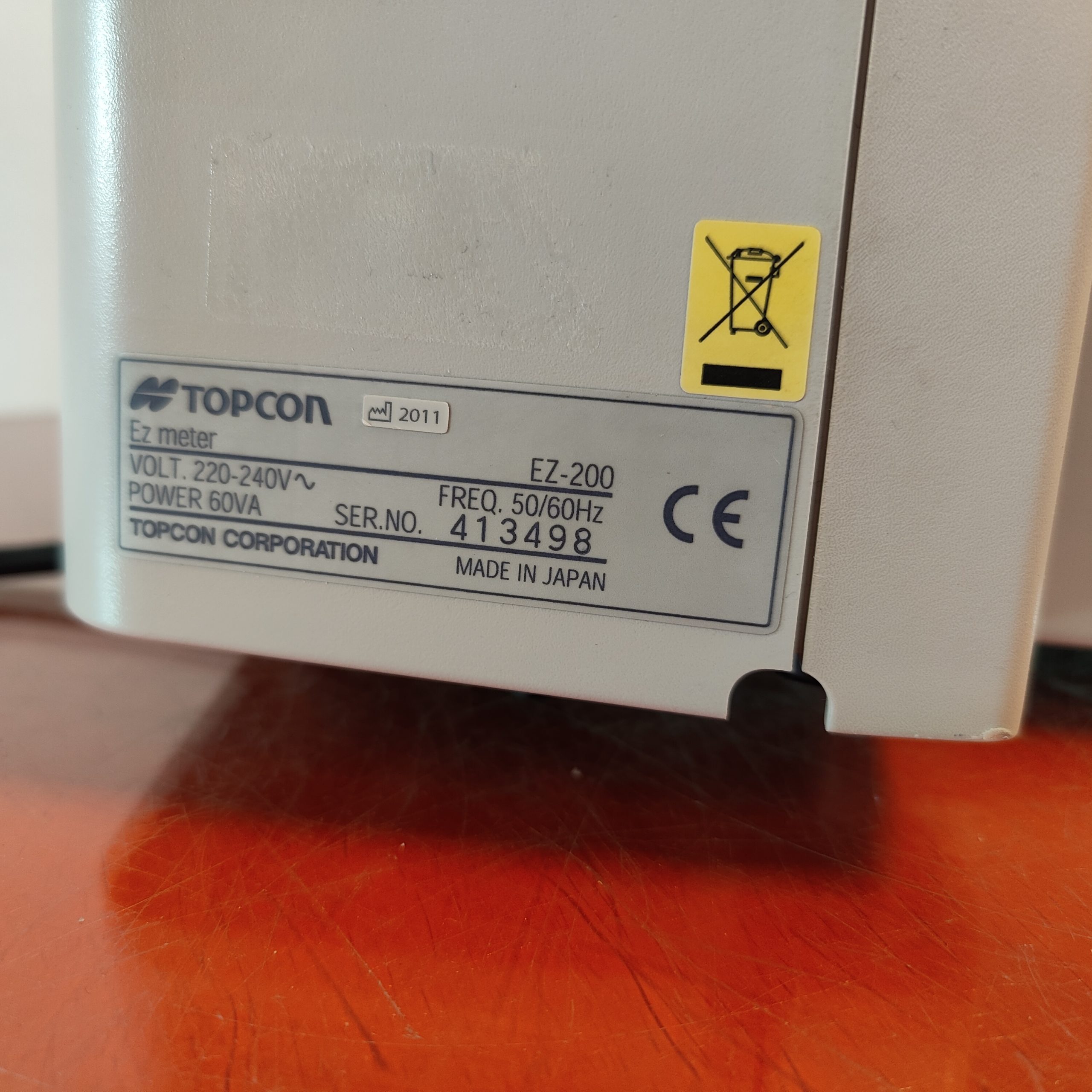 TOPCON AVANCE EZ-200 AUTO LENS ANALYZER Lensometer thumbnail 12