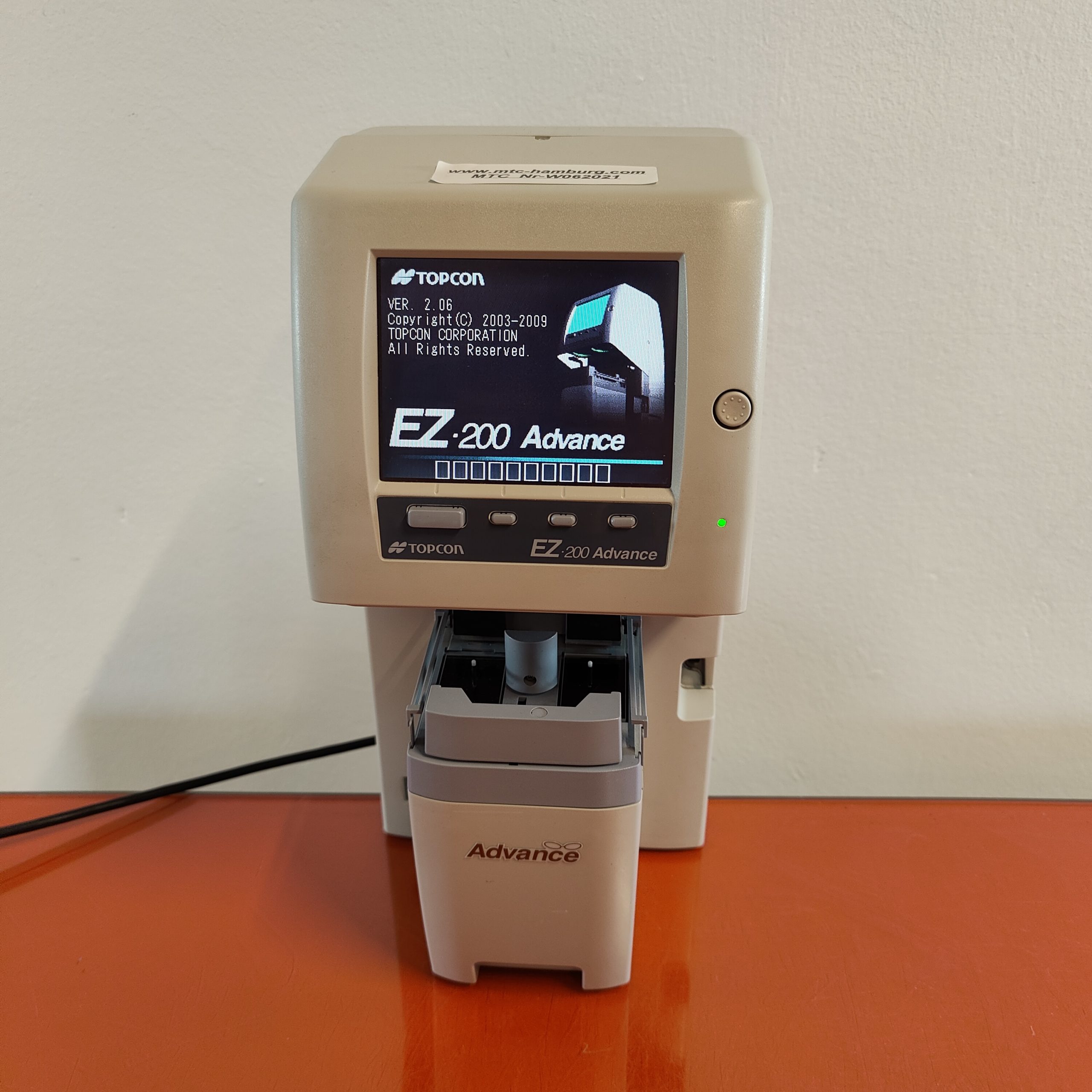 TOPCON AVANCE EZ-200 AUTO LENS ANALYZER Lensometer thumbnail 17