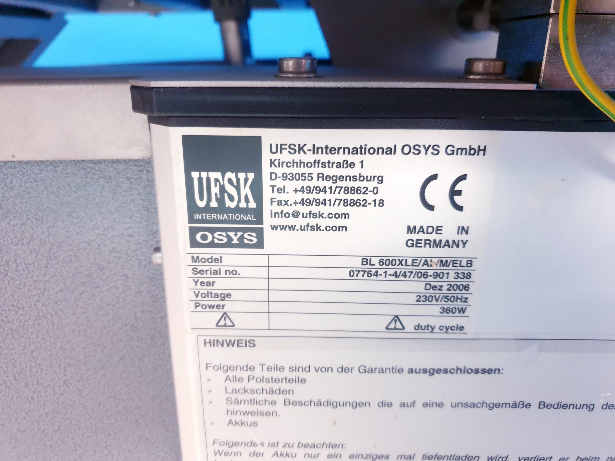 UFSK 600XLE 600 XLE Stretcher Eye Surgery Chair Surgical Chair thumbnail 7