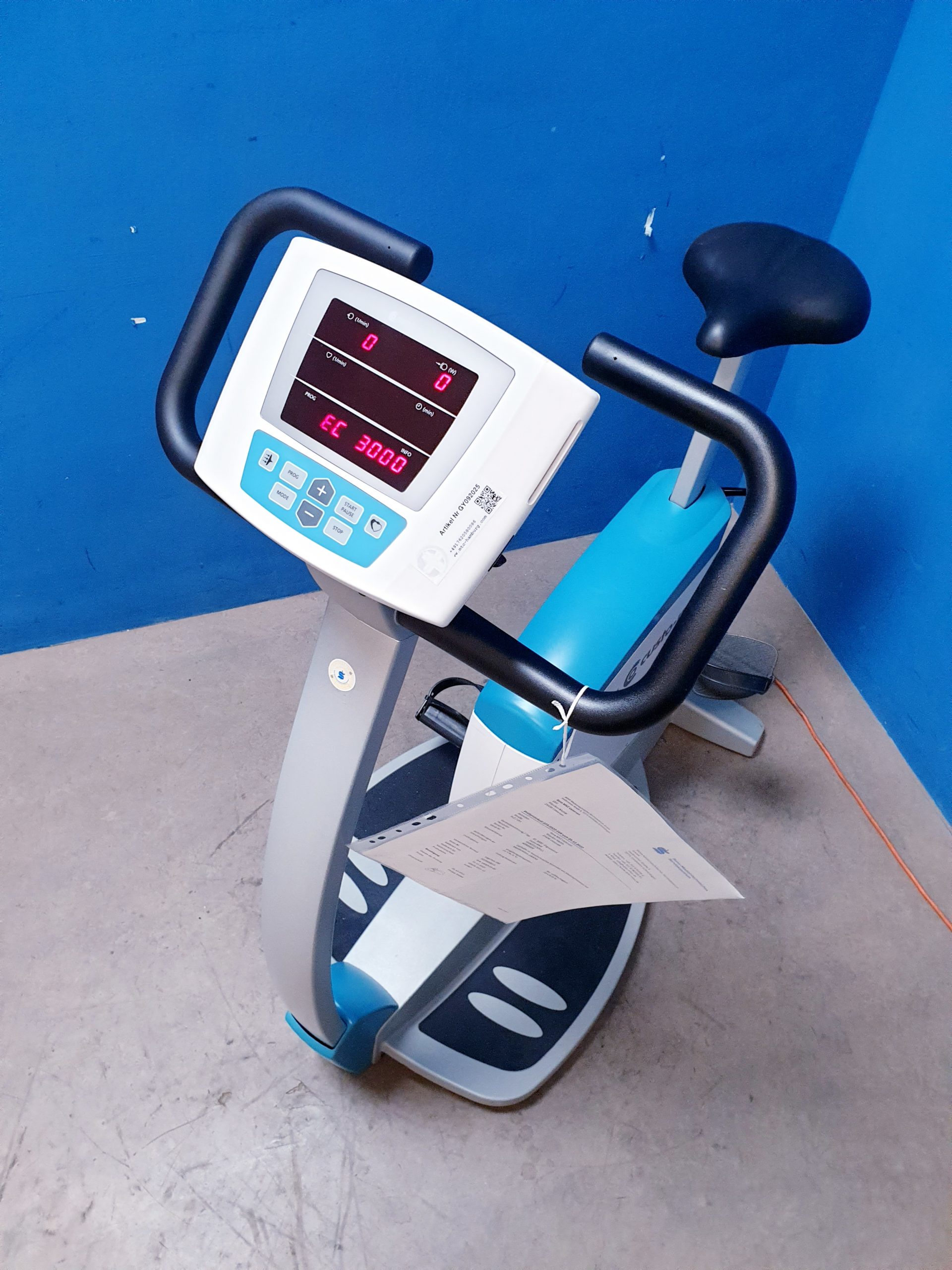 Custom Med EC-3000 – EC3000 – EC 3000 Ergometer Fahrradergometer Fahrrad für Ergometrie — image 1 of 9