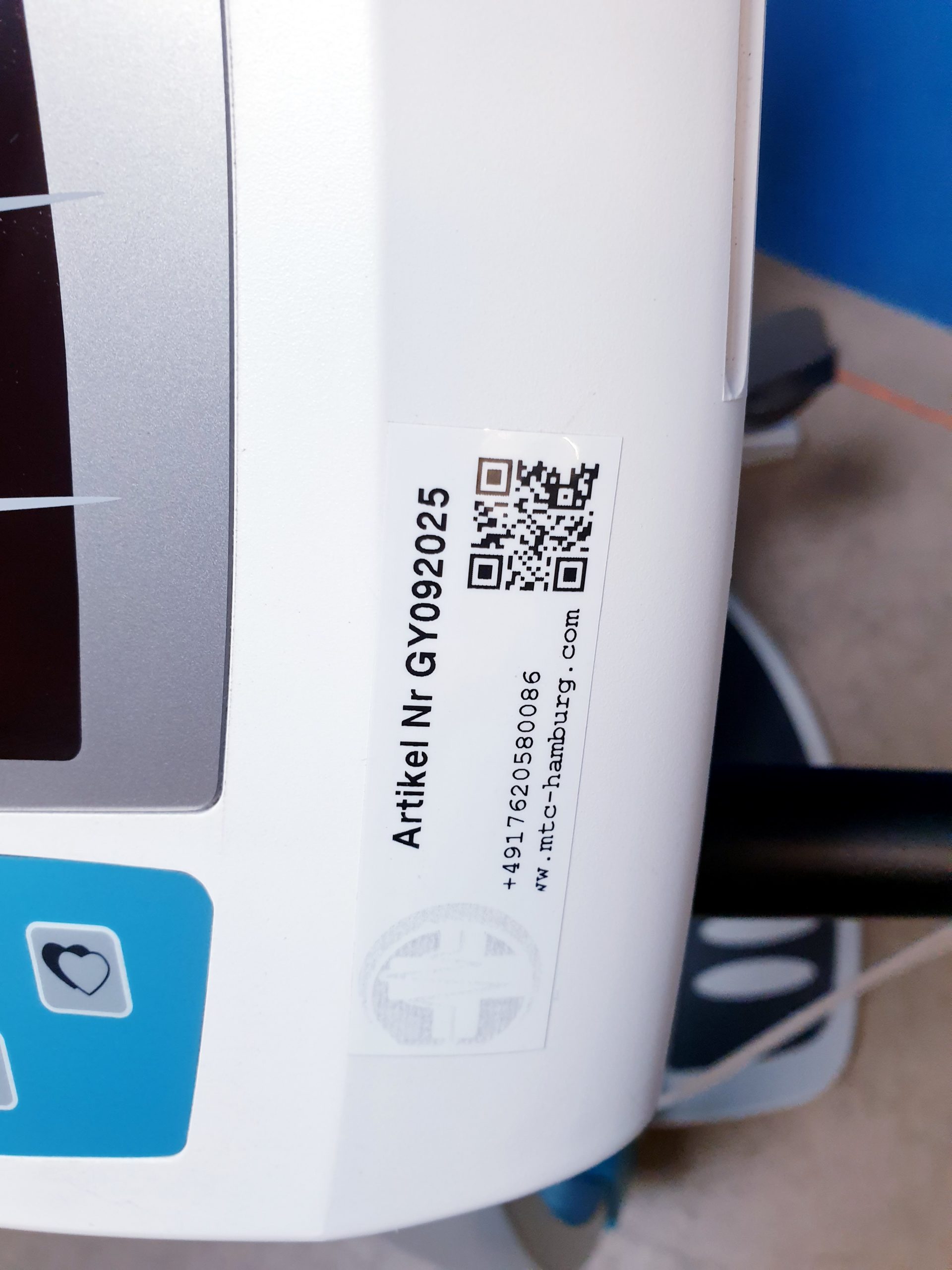 Custom Med EC-3000 – EC3000 – EC 3000 Ergometer Fahrradergometer Fahrrad für Ergometrie thumbnail 9