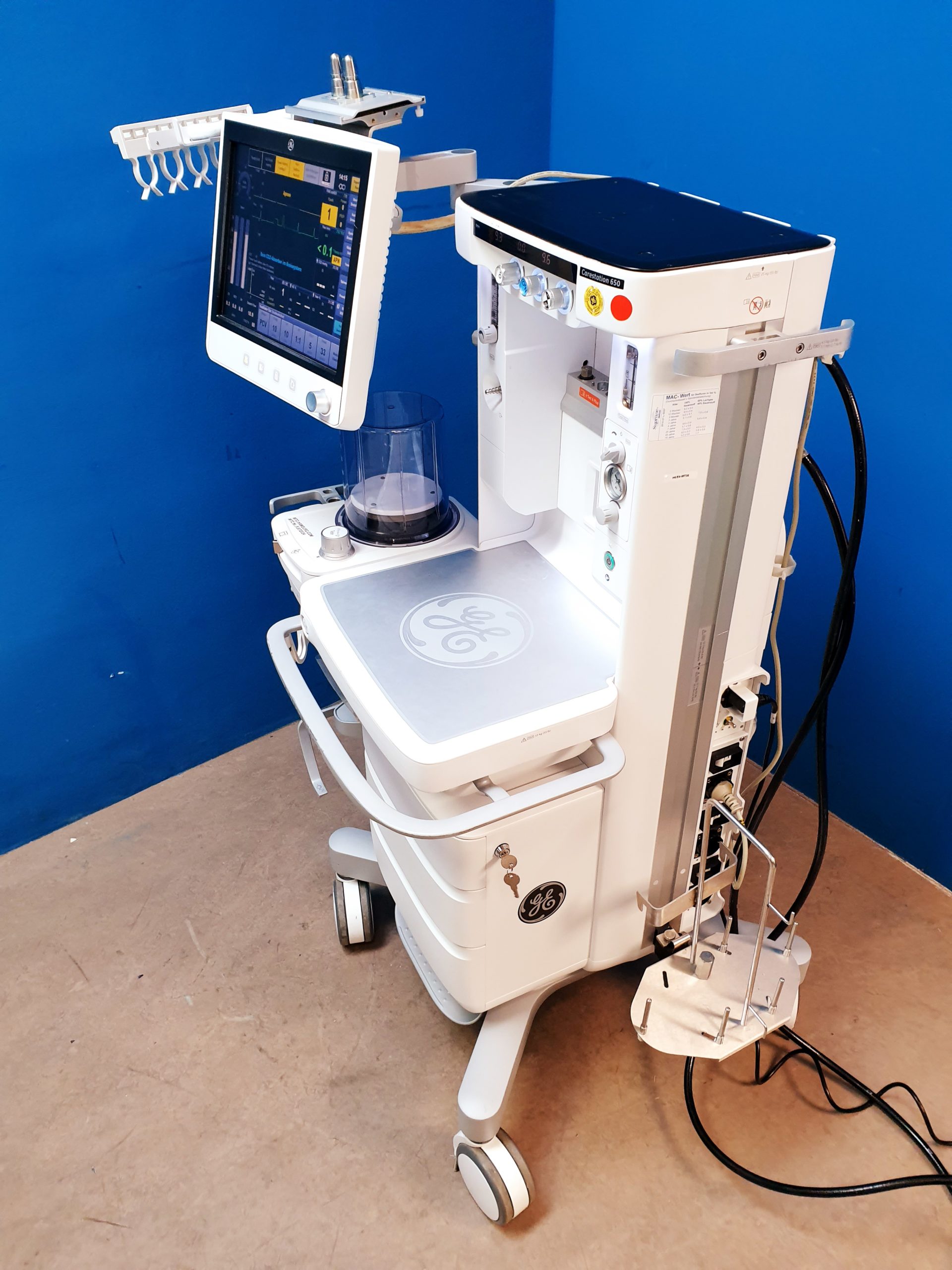 E Carestation 650 Anästhesie – Narkoseplatz – DOM 2016 — image 1 of 19