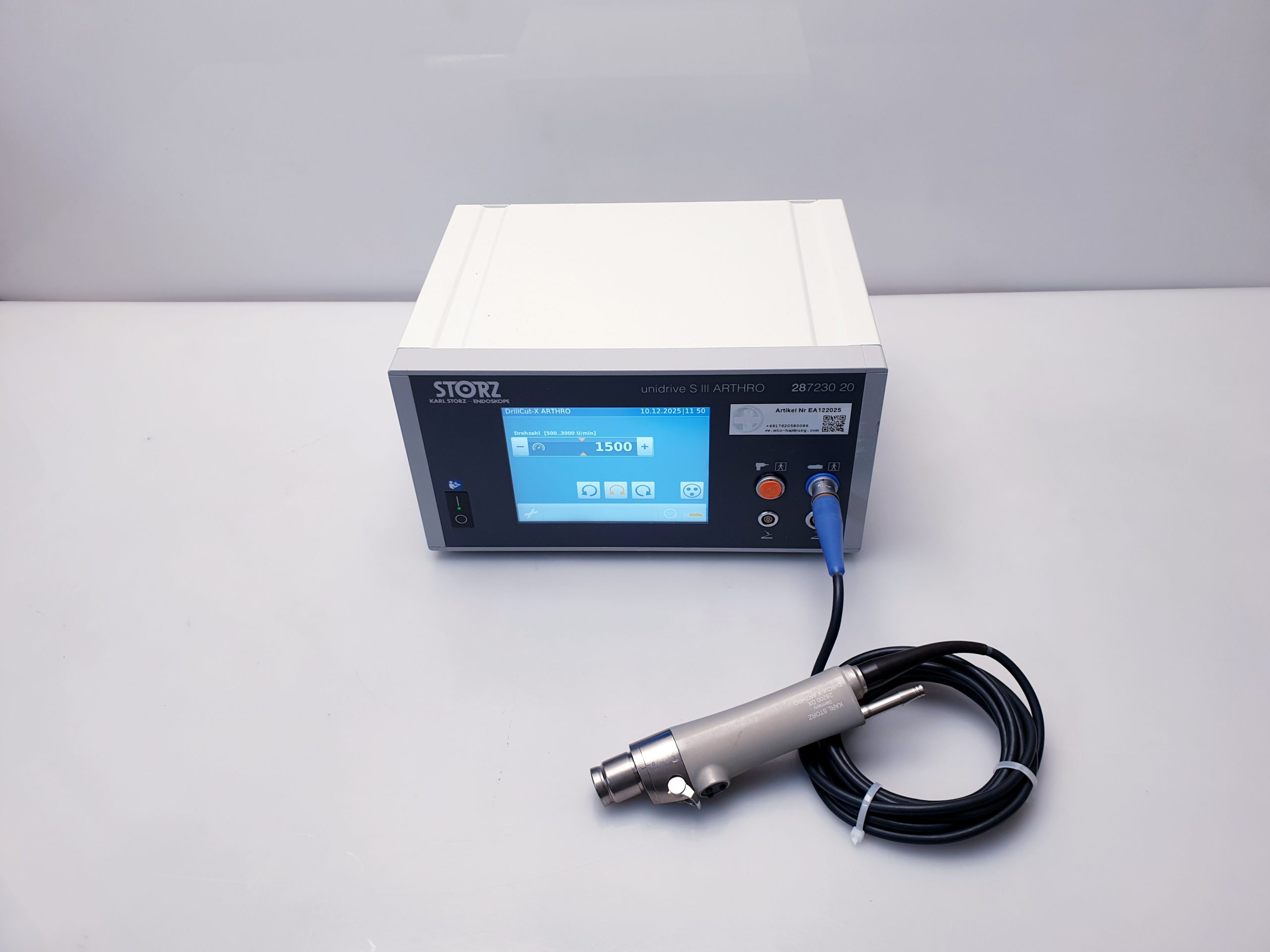 Karl Storz Unidrive S III aRTHRO 287230 20 28723020 + 28200 DX DrillCut -X ARTHRO – 5000 – E5500 – mk thumbnail 11