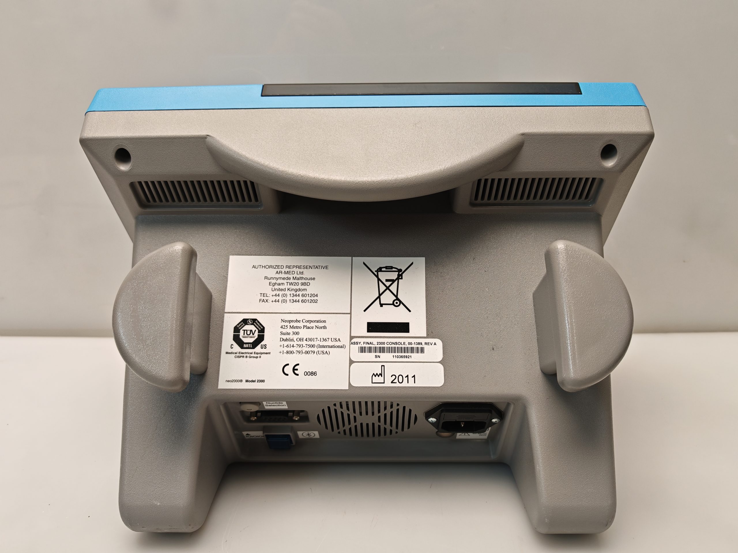 Neoprobe GDS 2300 Bluetooth drahtlose Gammastrahlungsdetektorenzähler mit einer Sonde GDS 2010 thumbnail 8