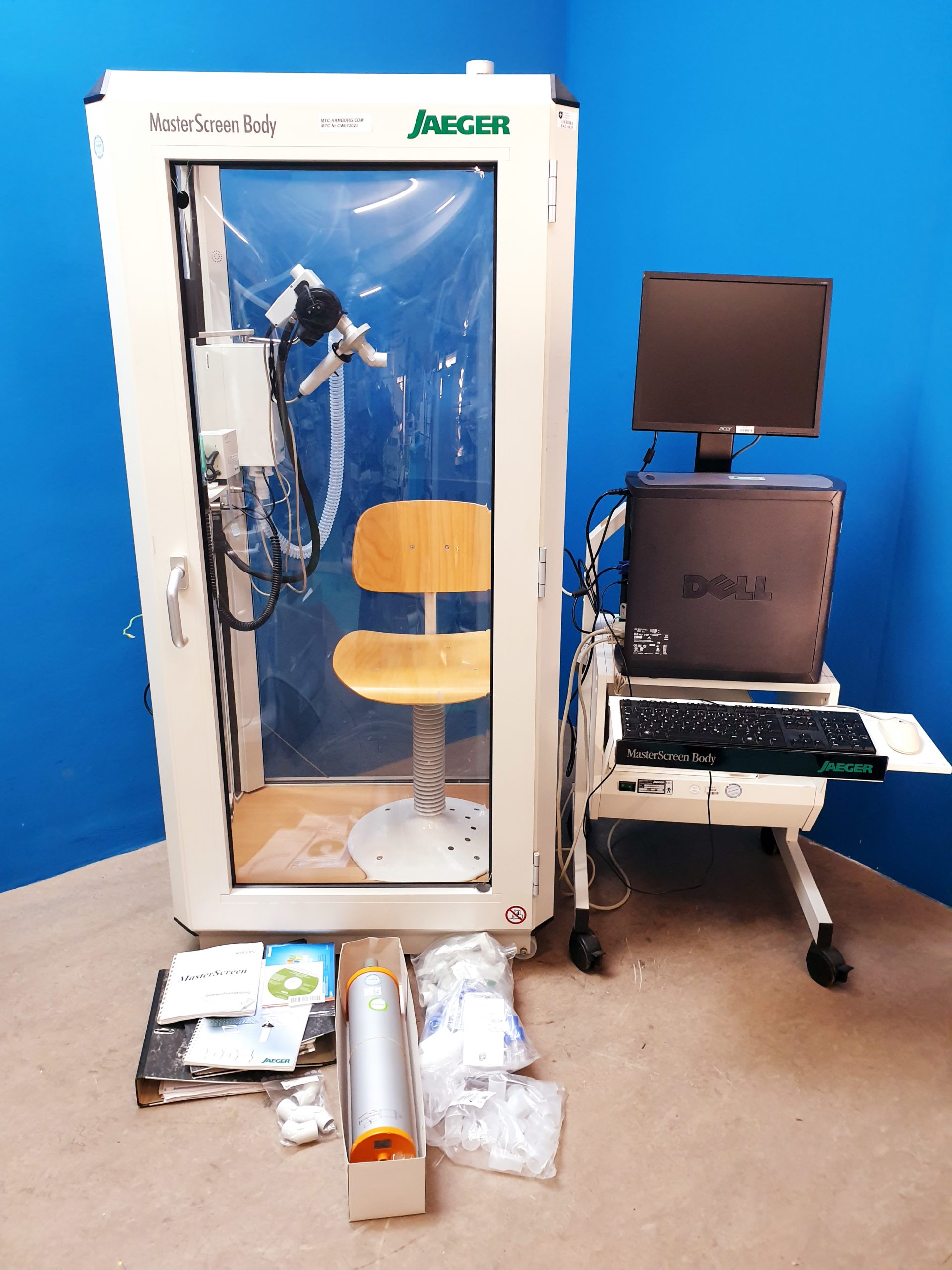 Jaeger Master Screen Body CareFusion FuFo Body/Diff-EASI Lungenfunktiuonsdiagnostik — image 1 of 6