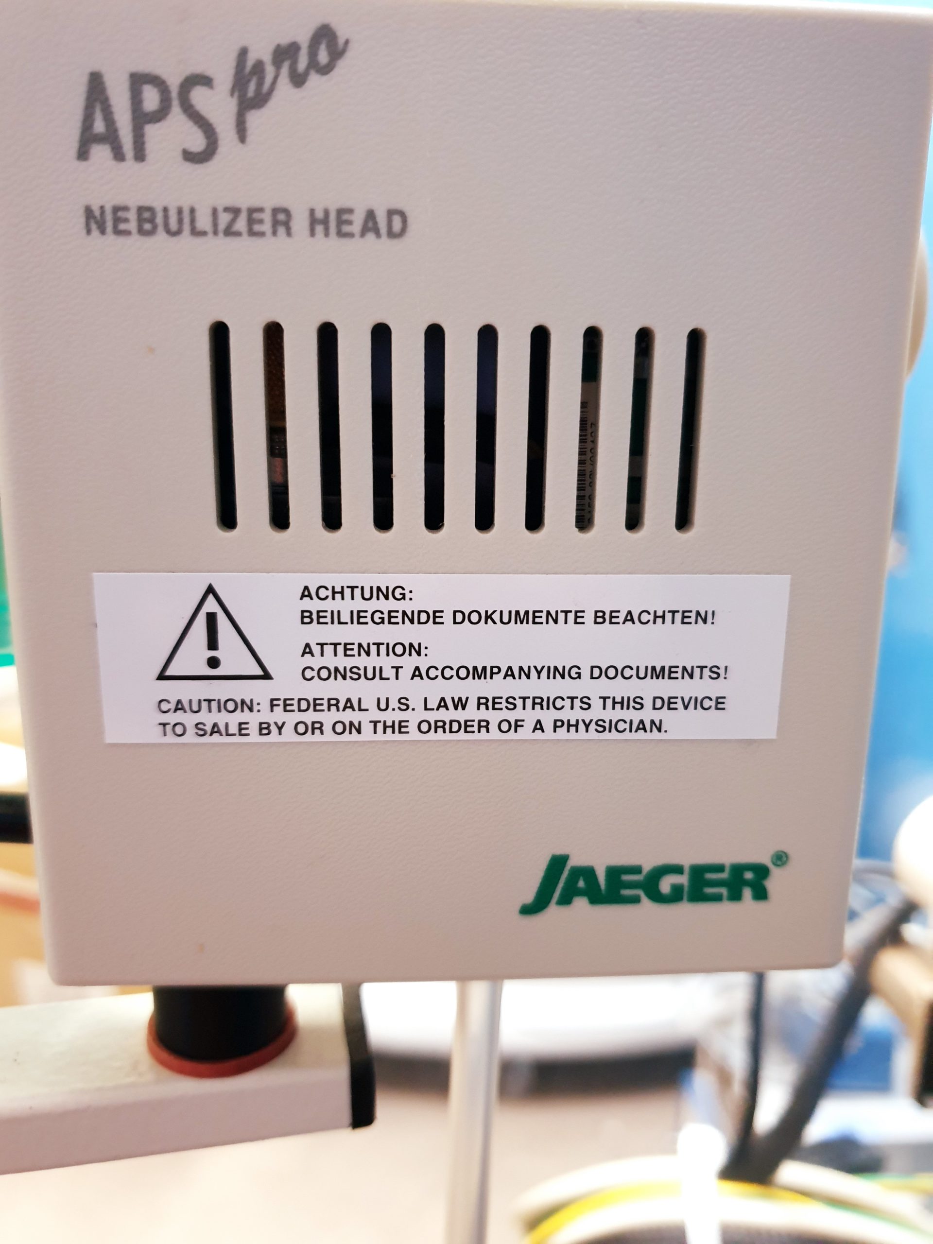 Jaeger Master Screen Body CareFusion FuFo Body/Diff-EASI Lungenfunktiuonsdiagnostik thumbnail 6