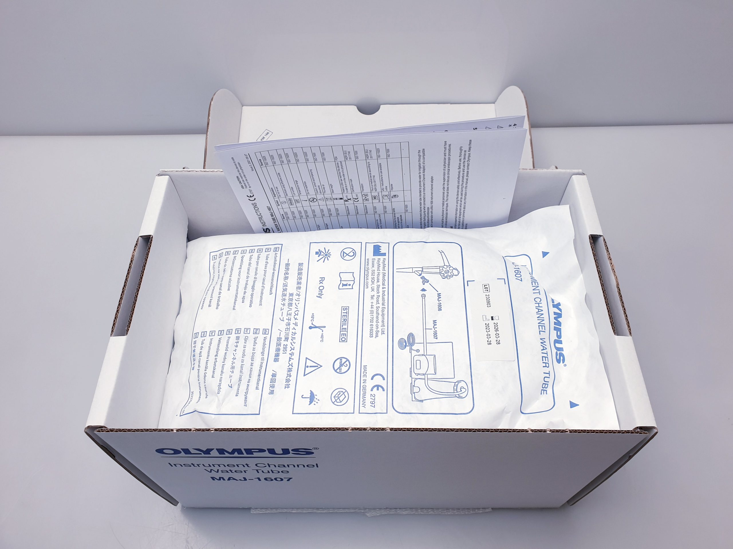 Olympus MAJ-1607 MAJ1607 MAJ 1607 Instr Channel Water Tube For OFP-2 Biopsy Irrigator thumbnail 4